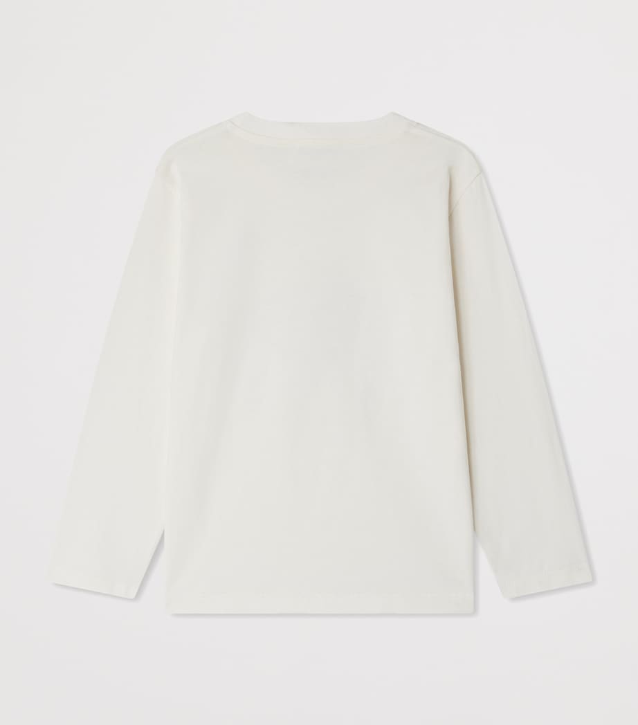 Christmas Bunny T-Shirt (4-14 Years) UPB BLANC LAIT Image 2