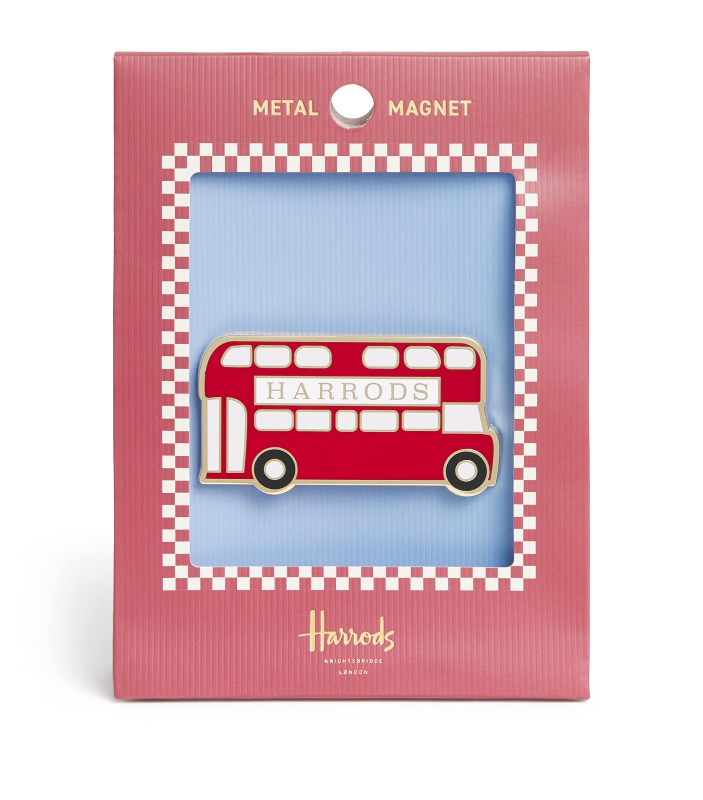 Harrods London Bus Magnet Red Image 1