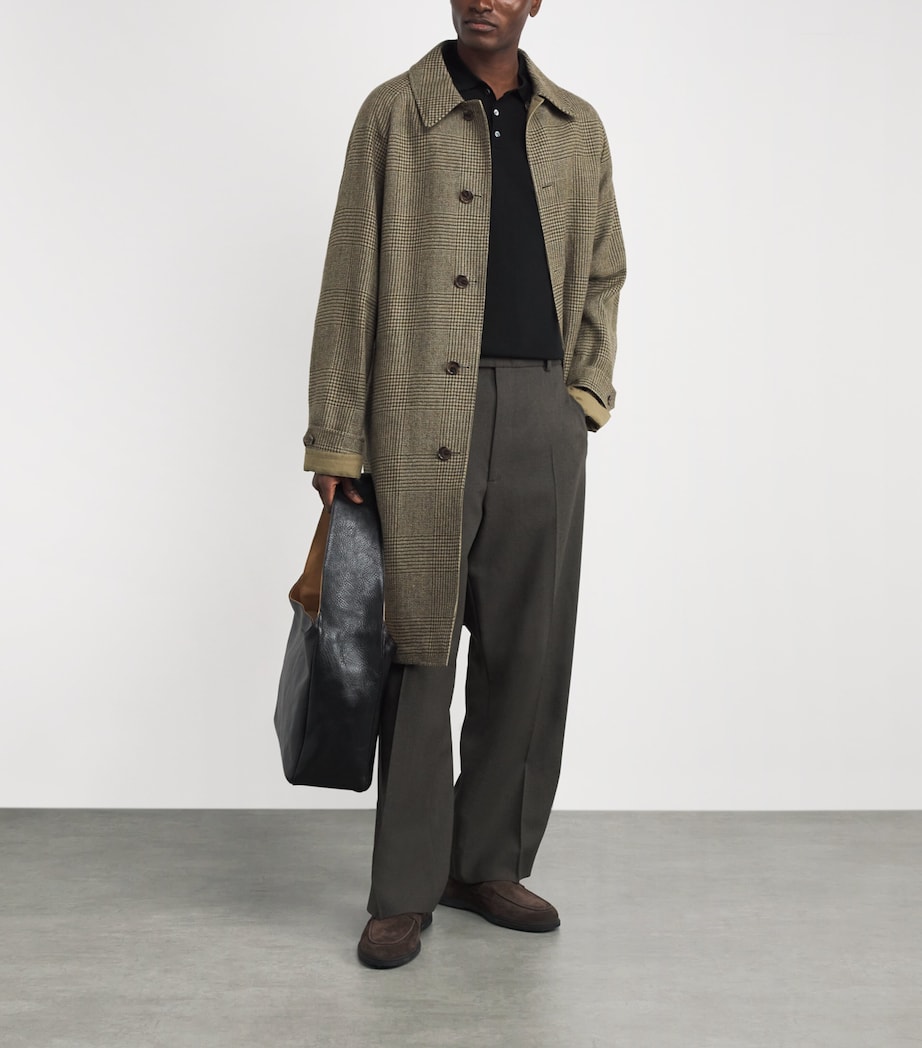 Merino Knit Polo Shirt 590 NERO Image 2