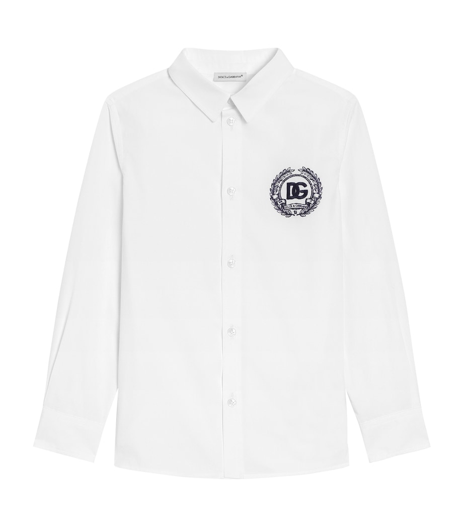 Cotton Logo Shirt (2-6 Years) W0800-OPTICAL W Image 1