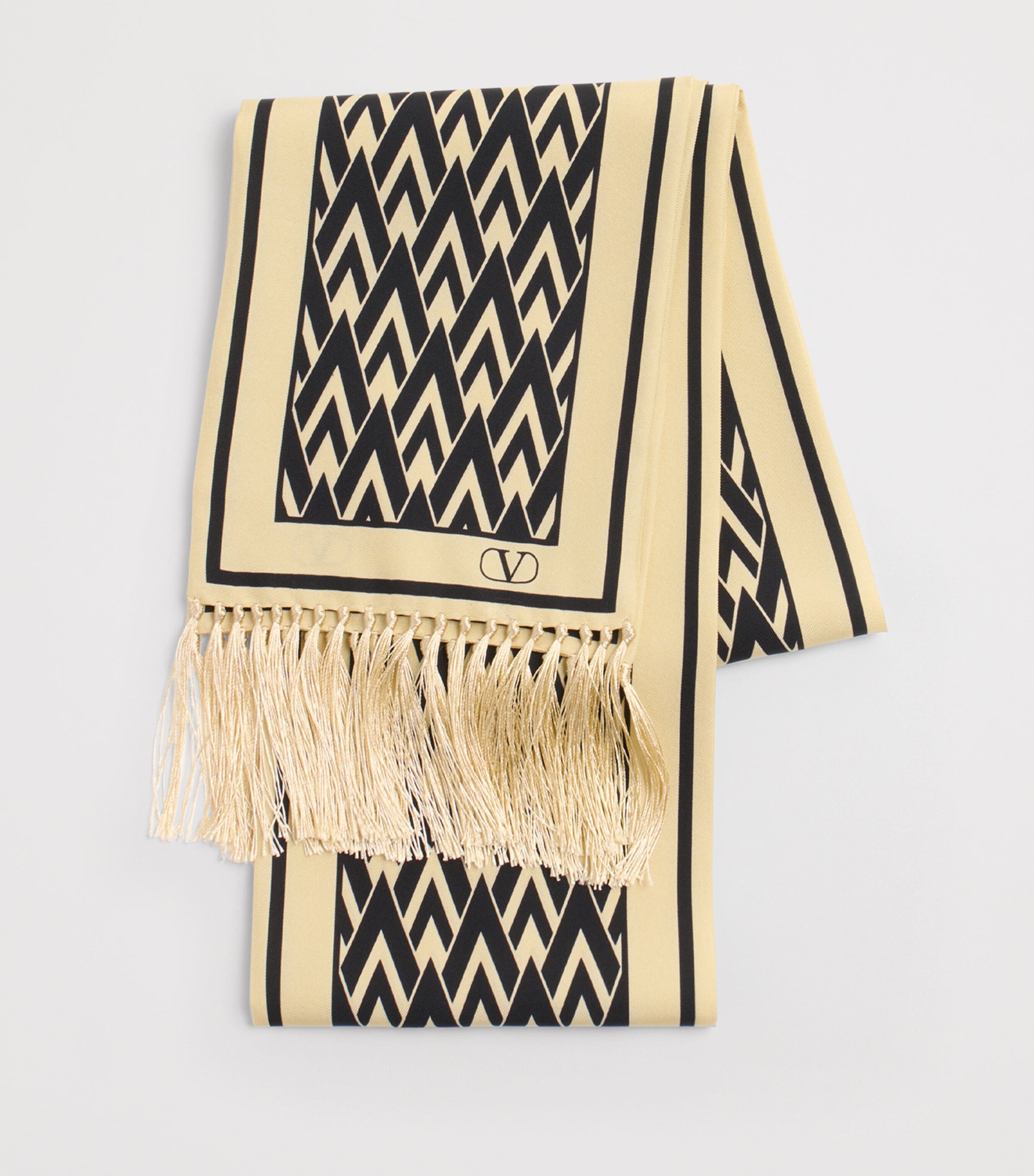 Silk Printed Scarf REX Image 2