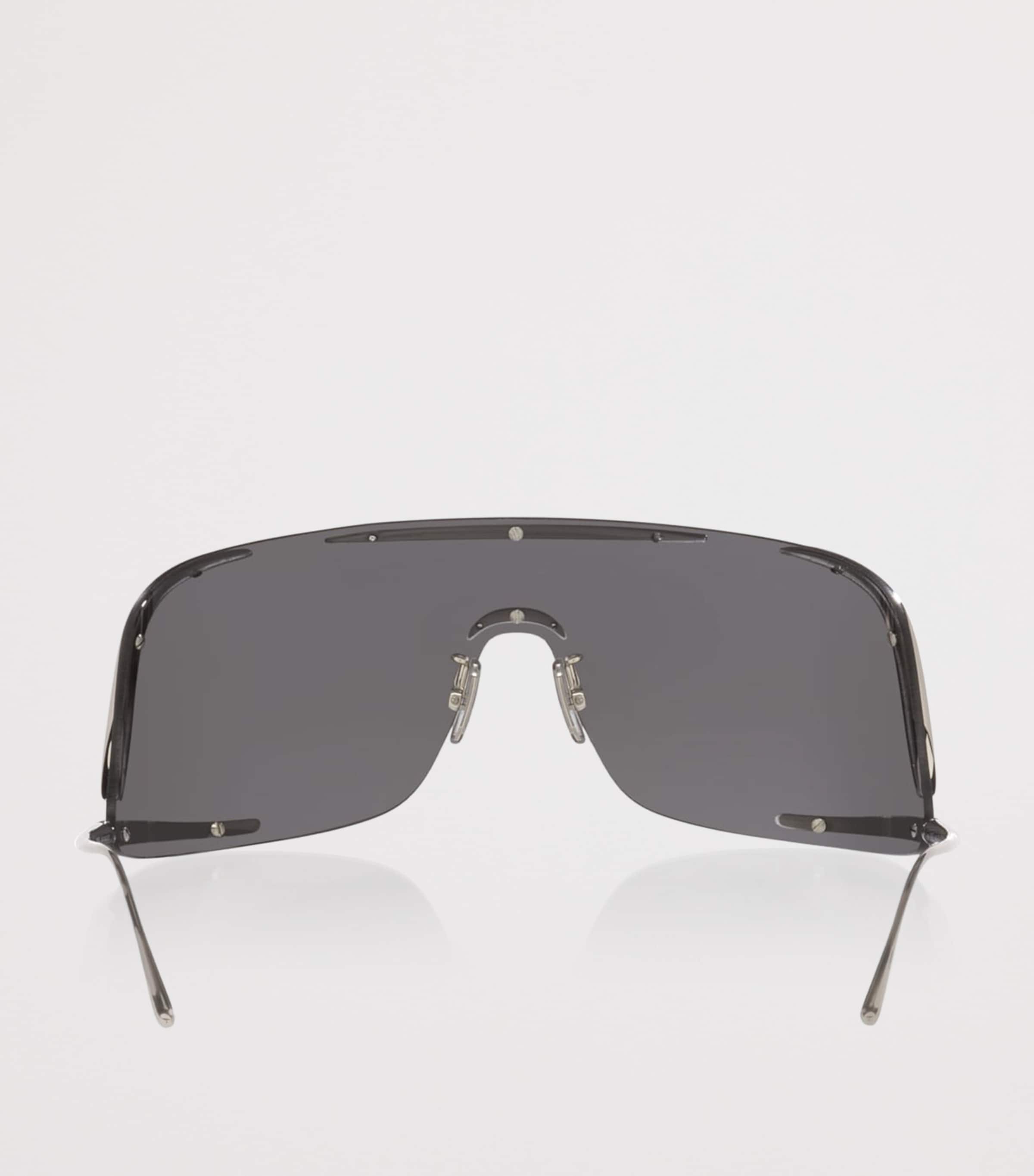 LOEWE Shield Mask sunglasses Silver Image 4