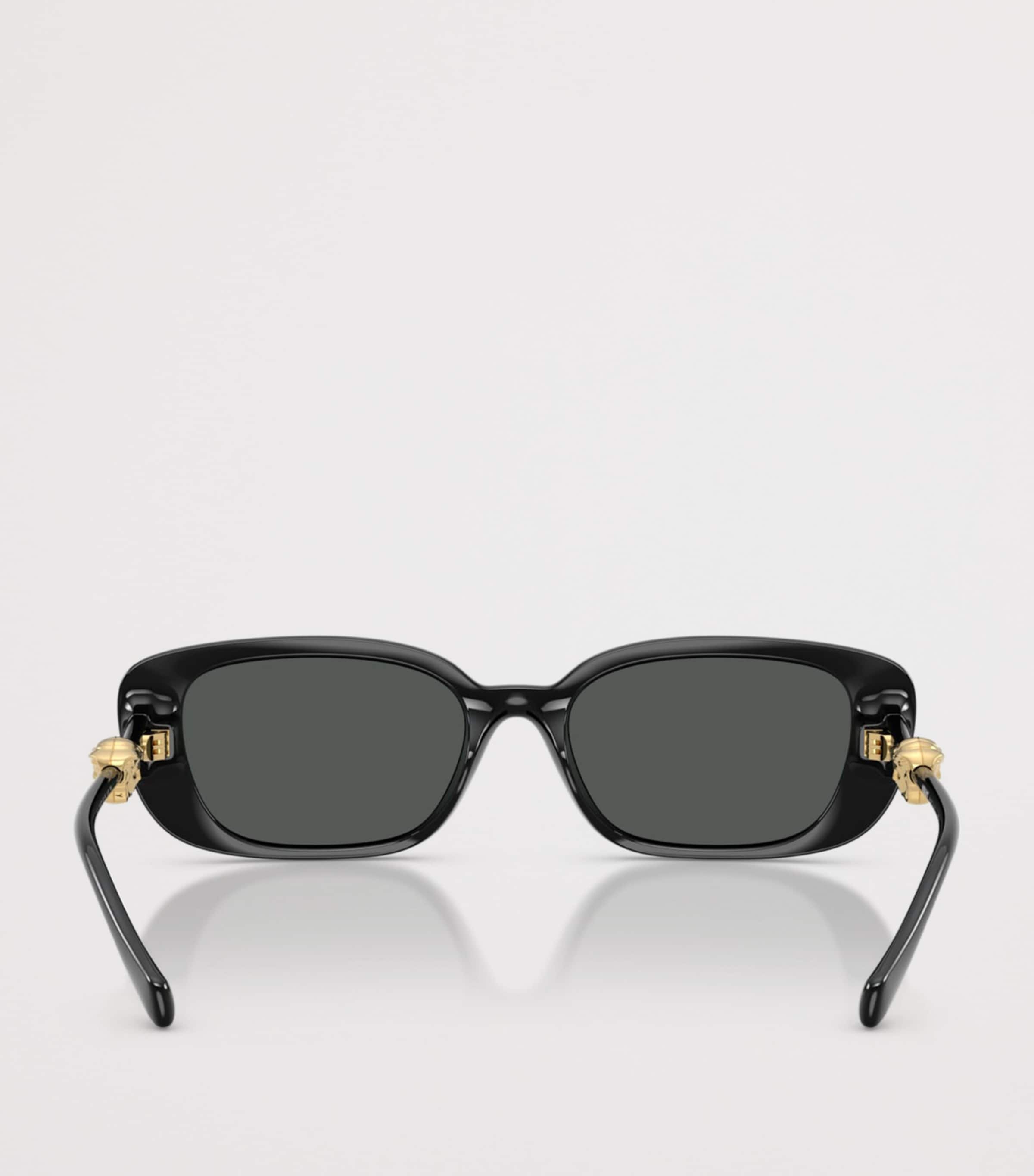 Versace Injected VE4504D Pillow Sunglasses Black Image 4
