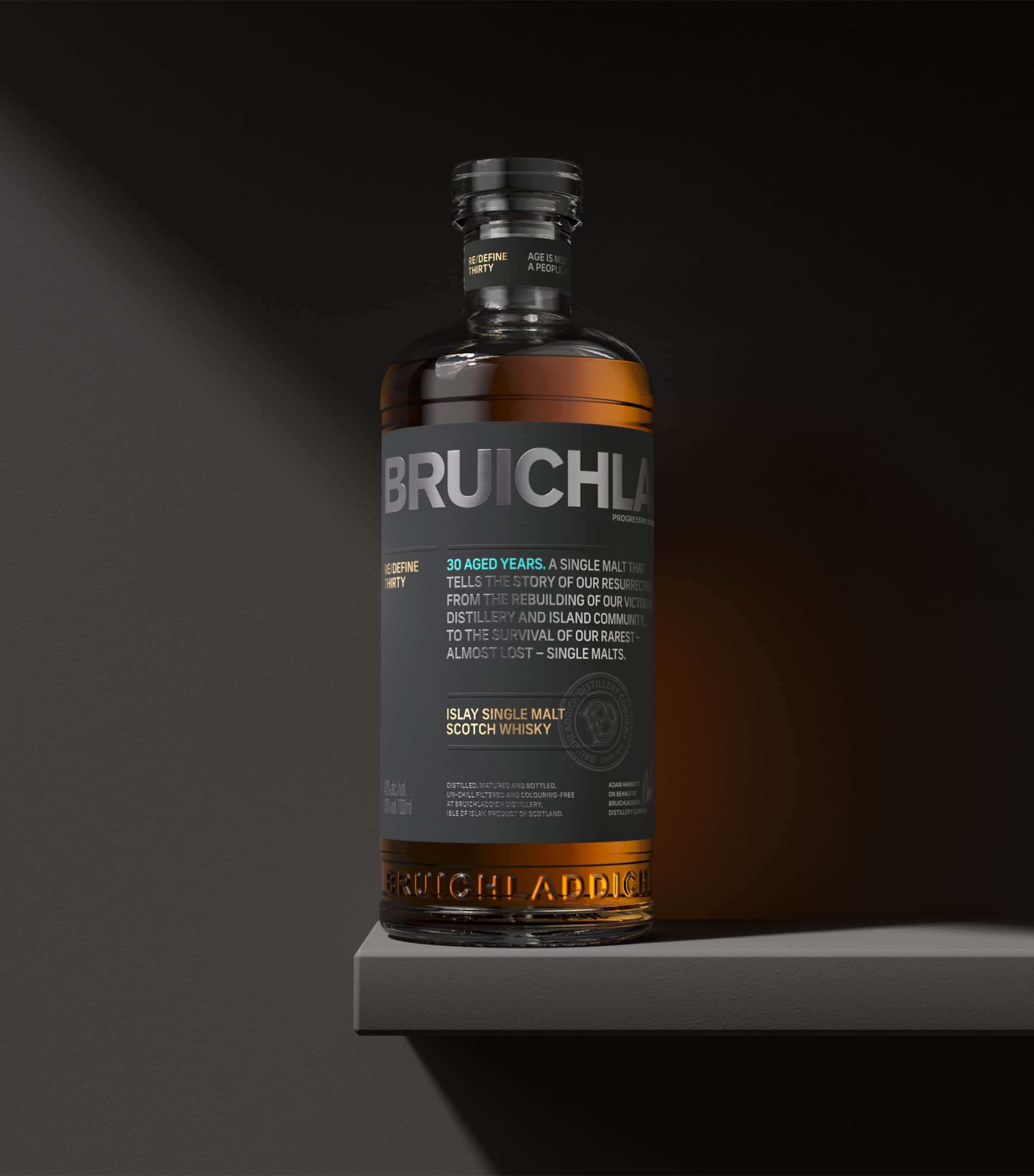 Bruichladdich 30-Year-Old Single Malt Whisky (70cl) Image 2