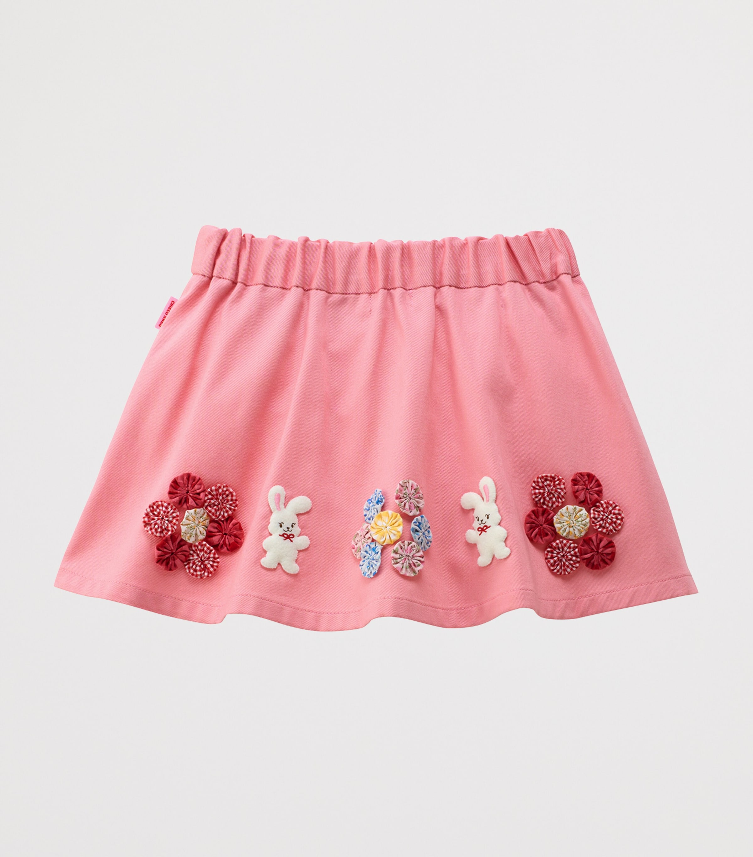 Miki House Cotton Chieco Ruffled Skirt (1-5 Years) Image 3