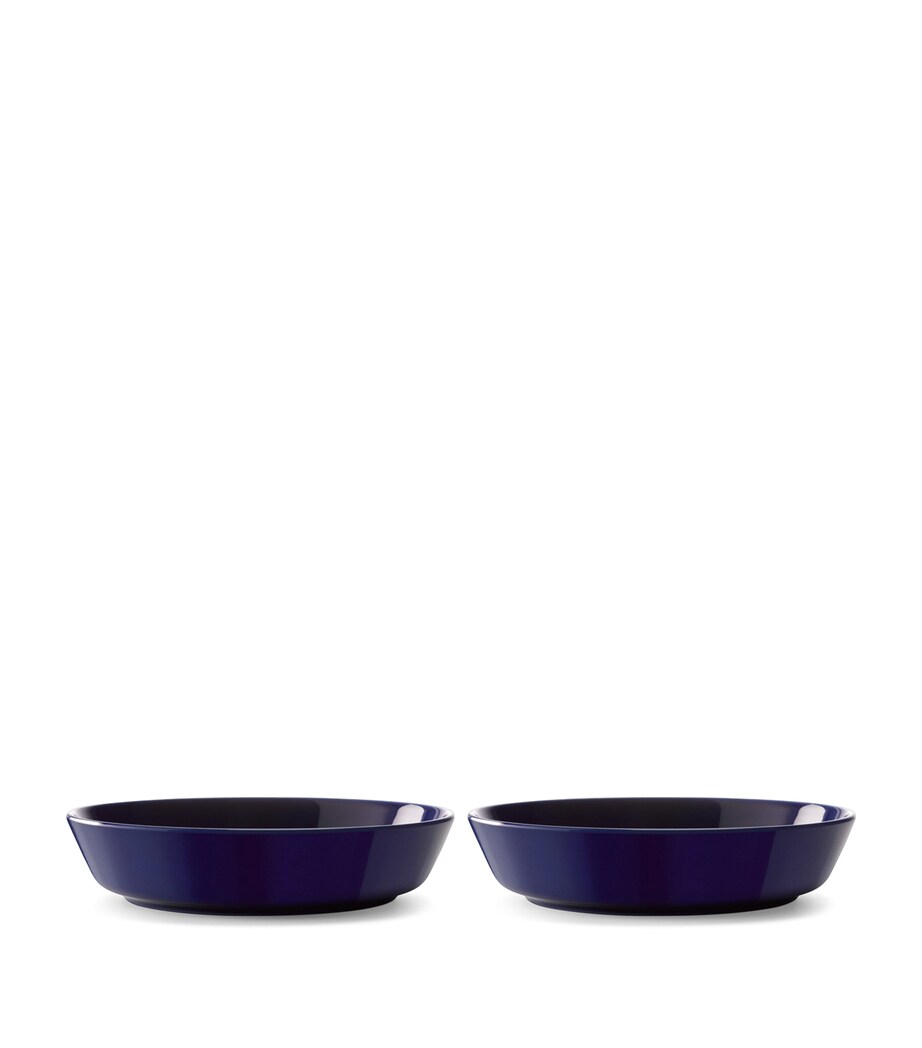Set of 2 Porcelain Collective Starter/Pasta Bowls (20cm) COBALT Image 5