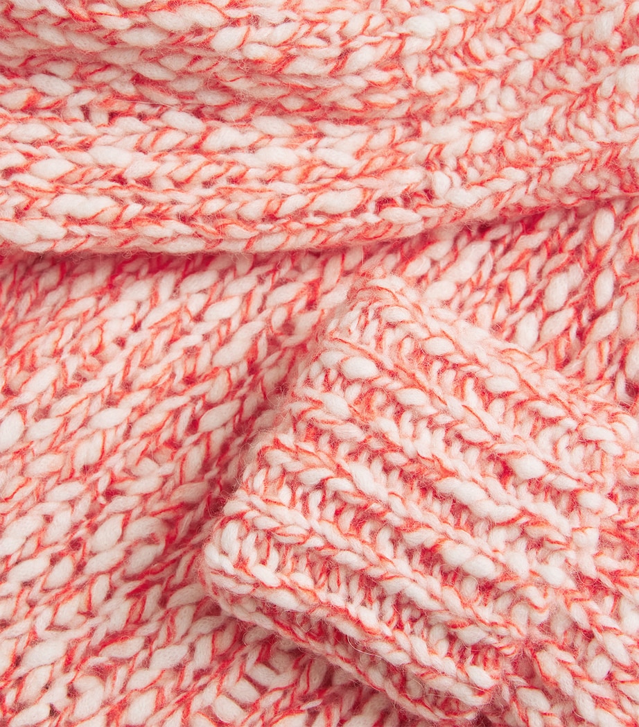 Wool-Blend Sweater RED Image 5