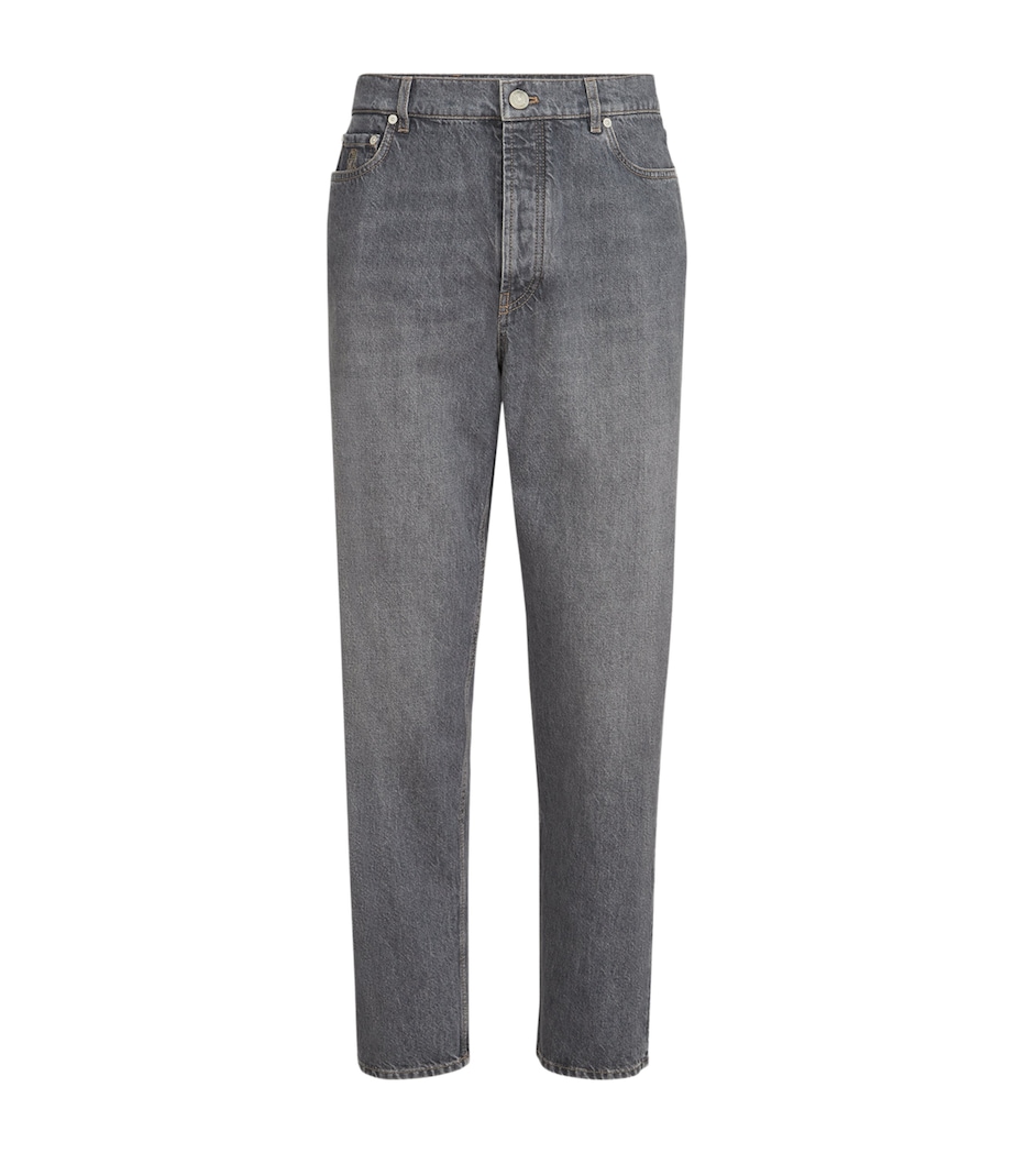 Brunello Cucinelli Mens Iconic Straight Jeans Image 1