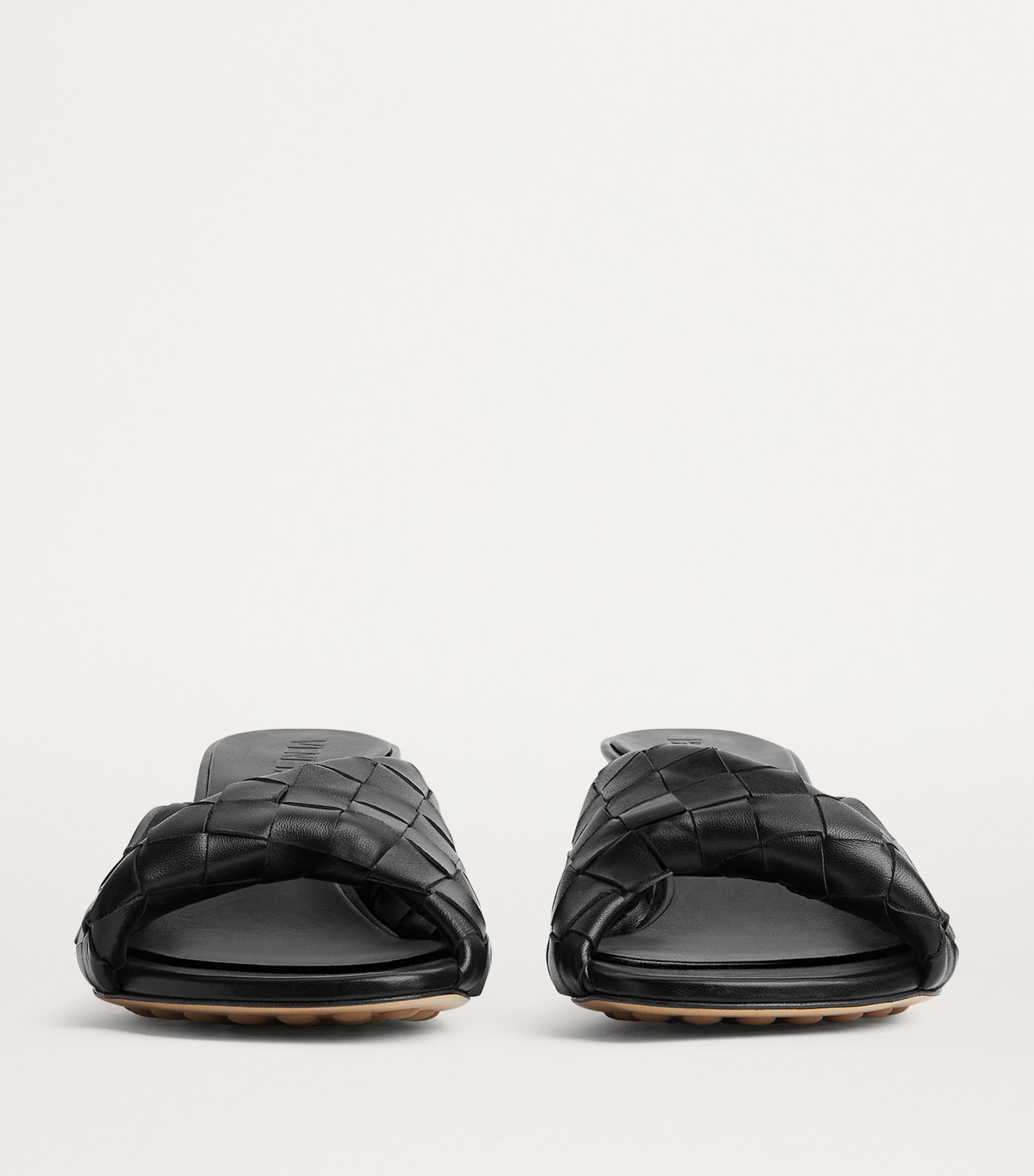 Leather Intrecciato Blink Mules 50 1000 Image 5