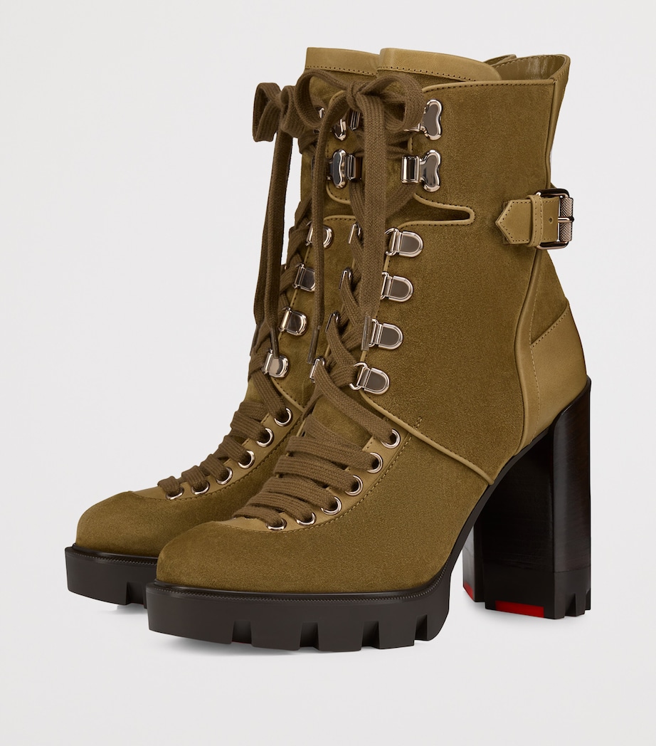 Macademia Suede Lace-Up Boots 100 8920 Image 2