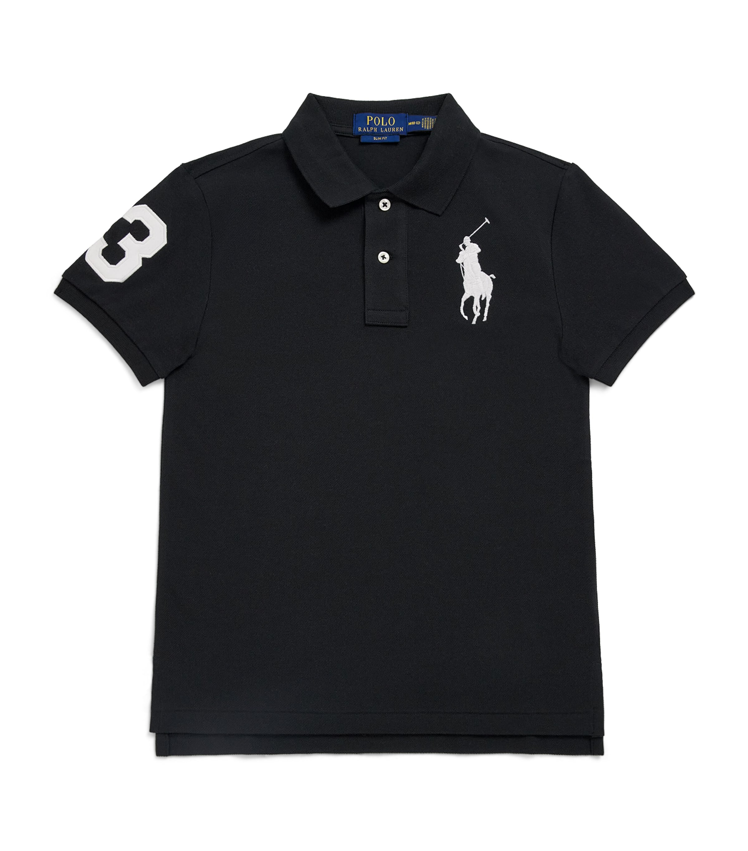 トップス Polo Ralph Lauren Big Pony black POLO RALPH LAUREN Big Pony Crew Neck T-Shirt Summer 2021