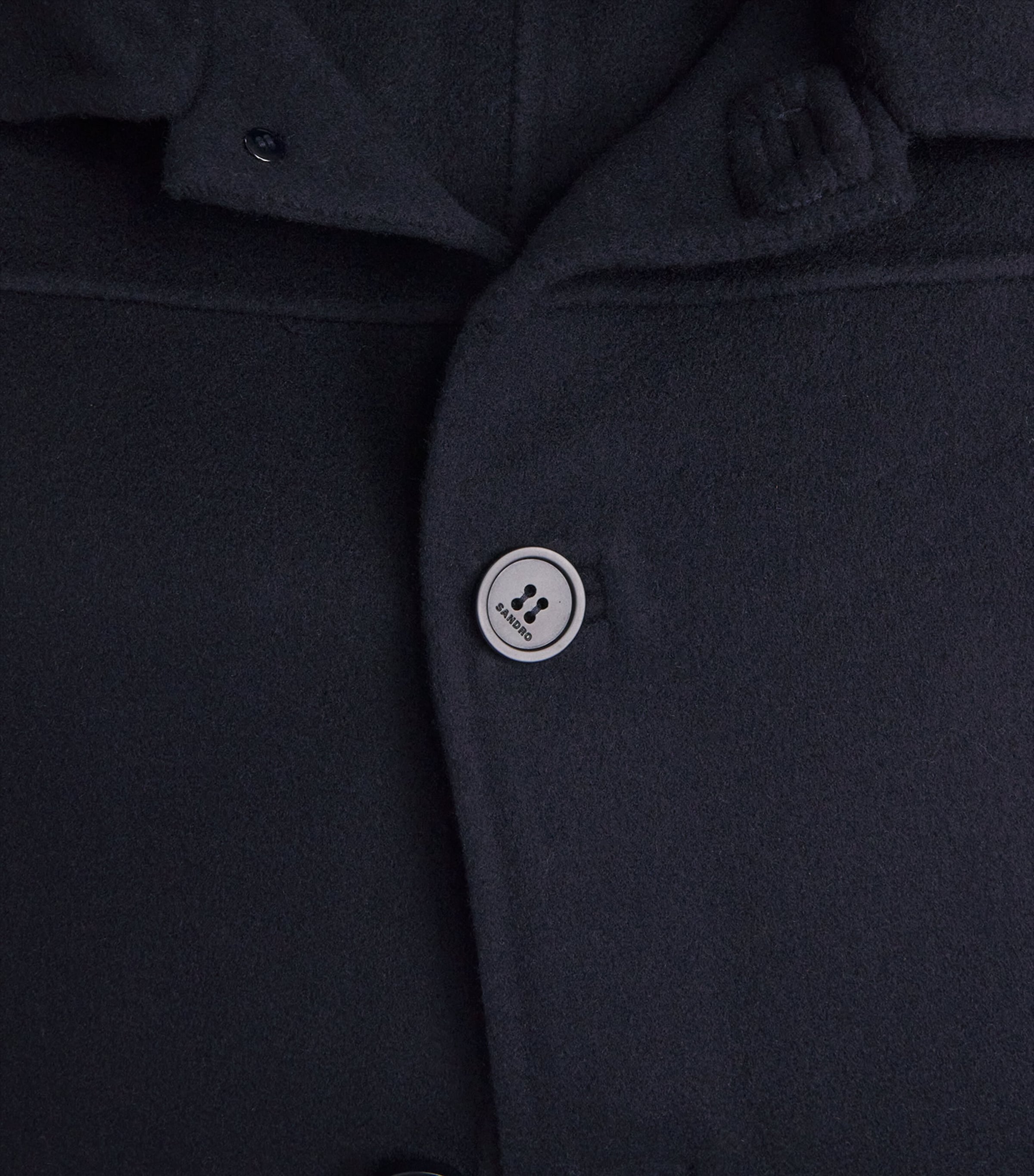 Double-Face Wool Worker Jacket NAVY BLUE Image 2