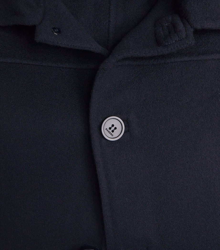 Double-Face Wool Worker Jacket NAVY BLUE Image 2