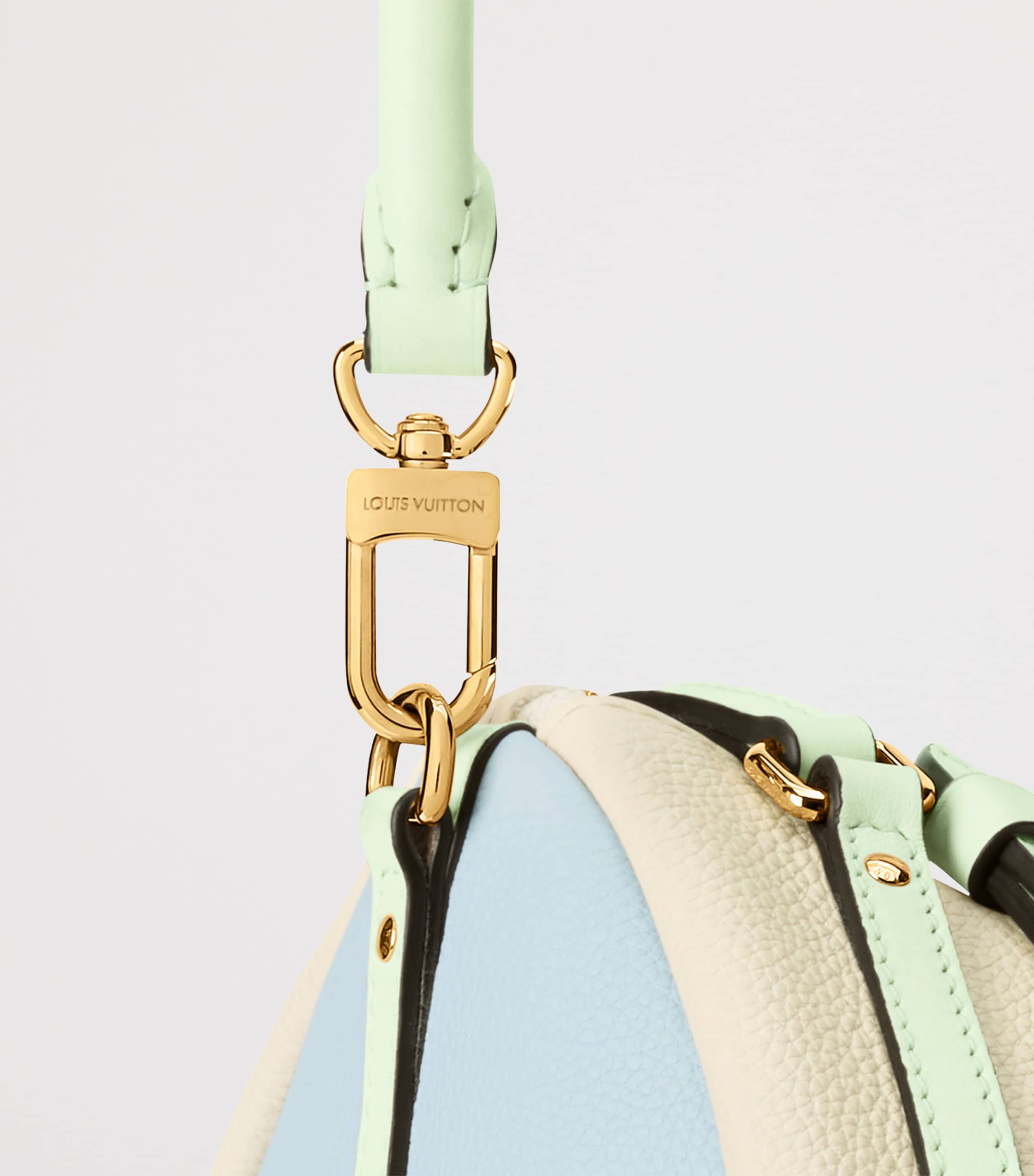 Calfskin Express PM Shoulder Bag BROWN Image 6