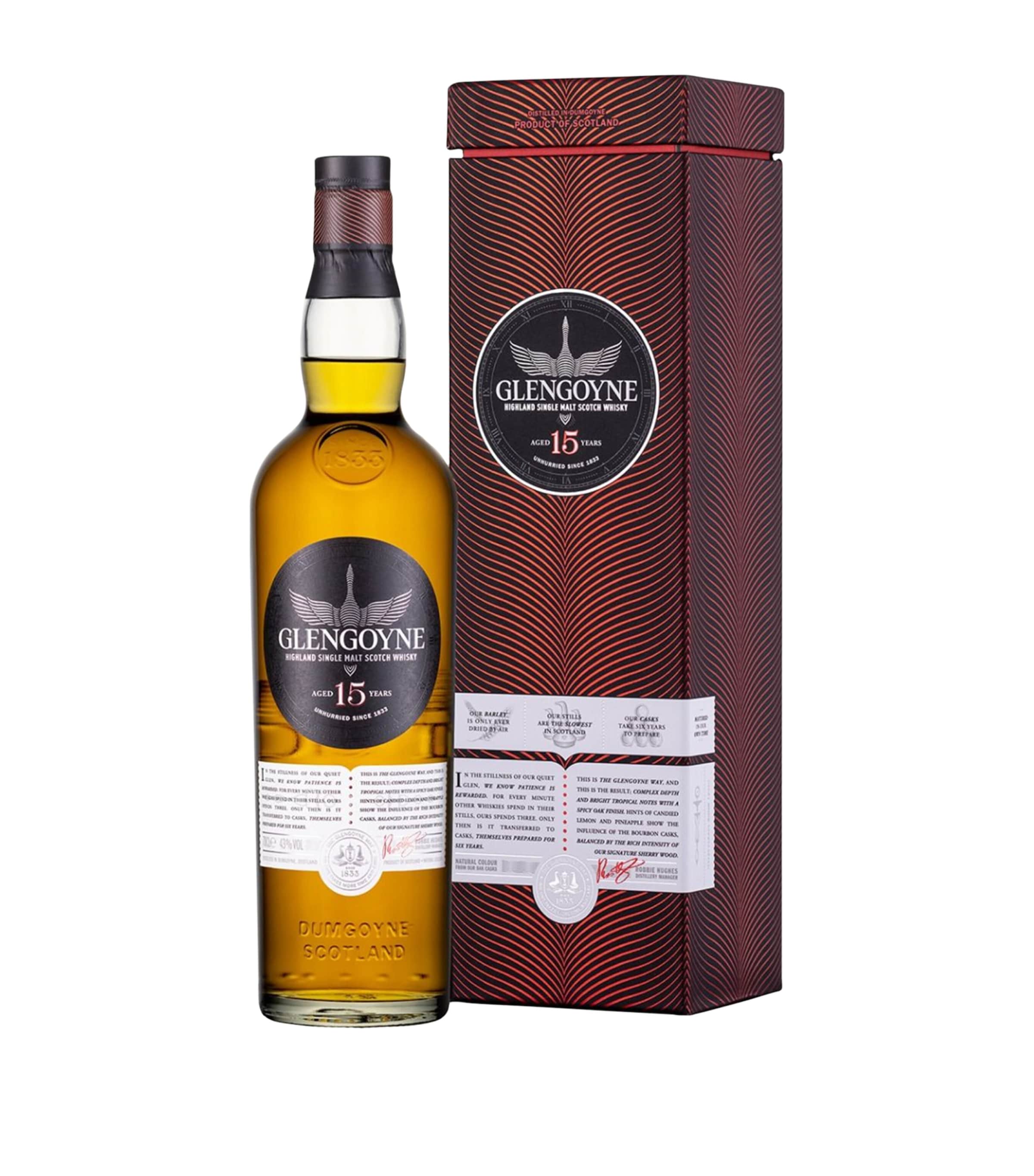 Glengoyne 15-Years-Old Highland Single Malt Whisky (70cl) Image 1