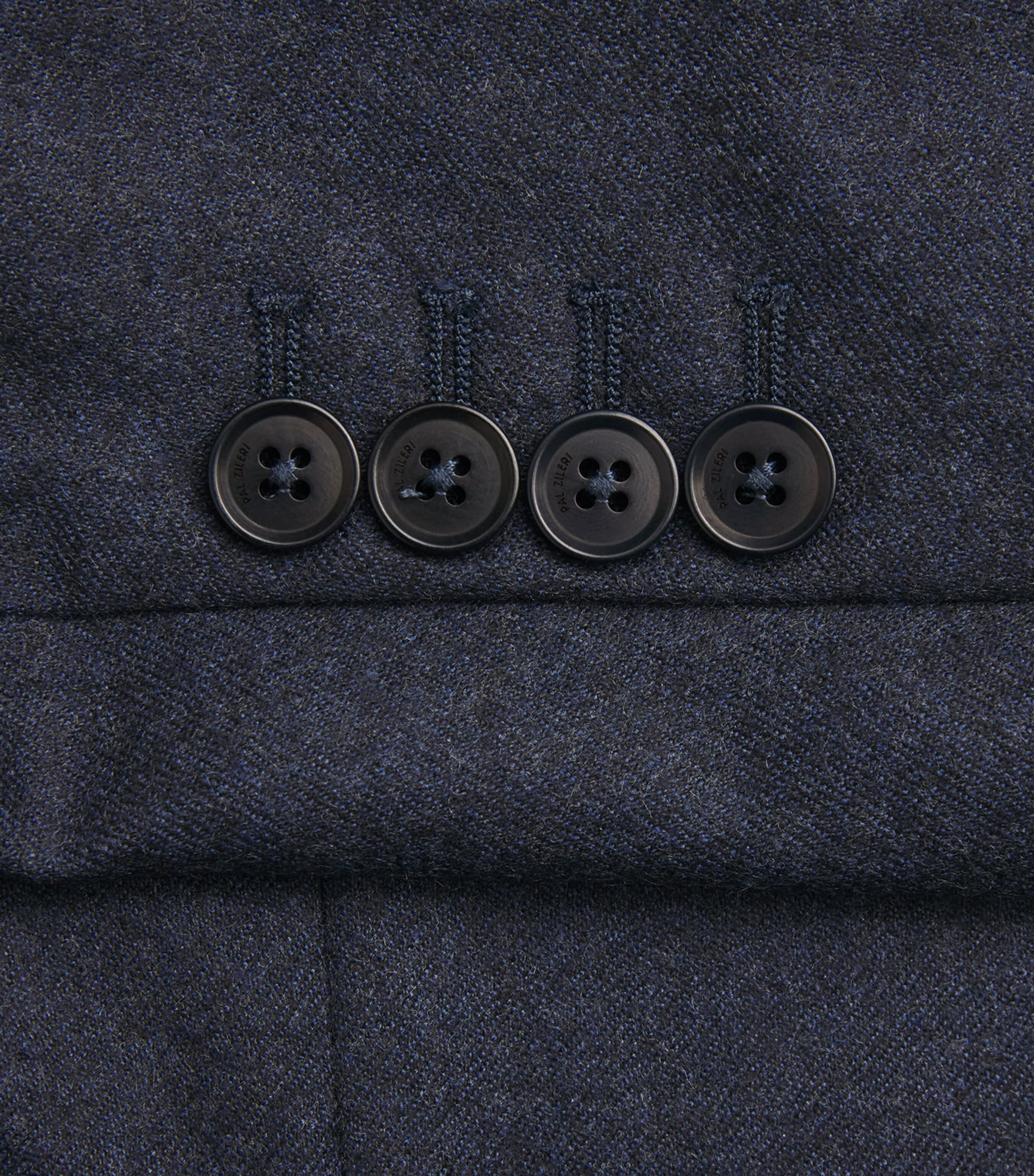 Pal Zileri Mens Wool Vincenza Blazer Blue Image 6
