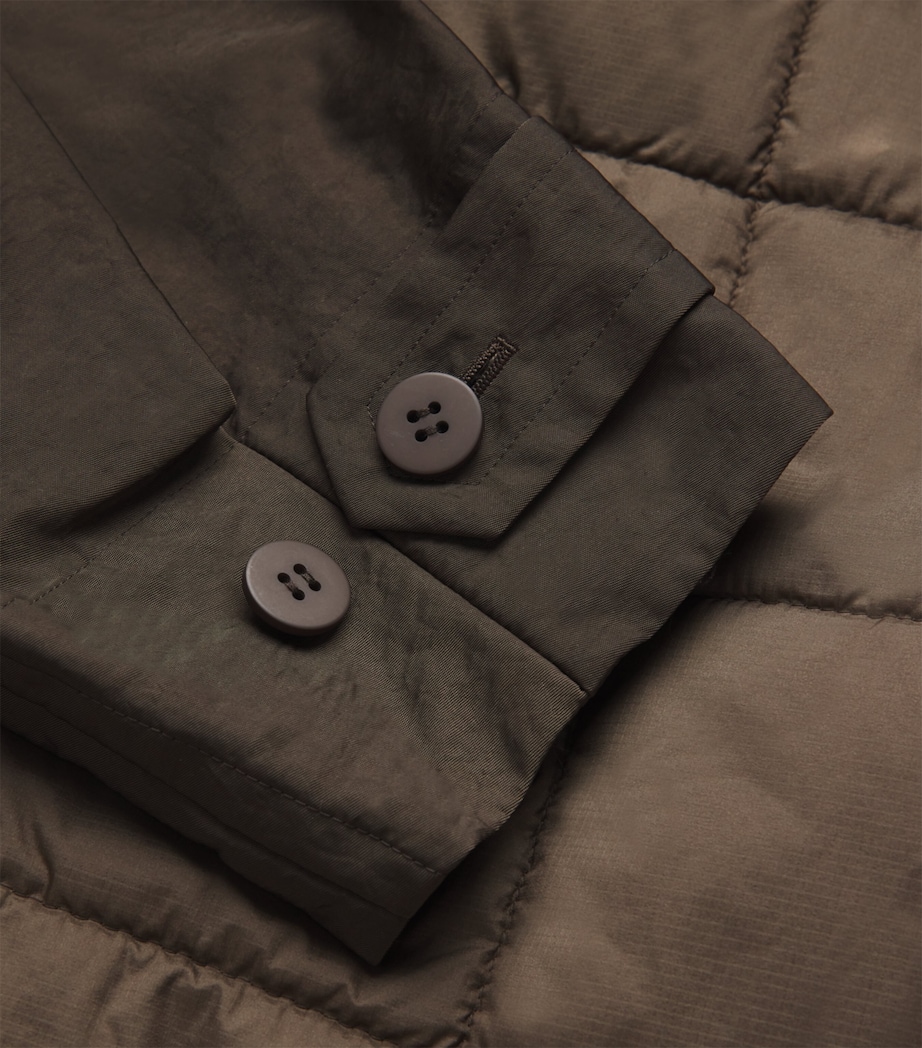 Detachable Liner Switch Trench Coat 65-KHAKI Image 5