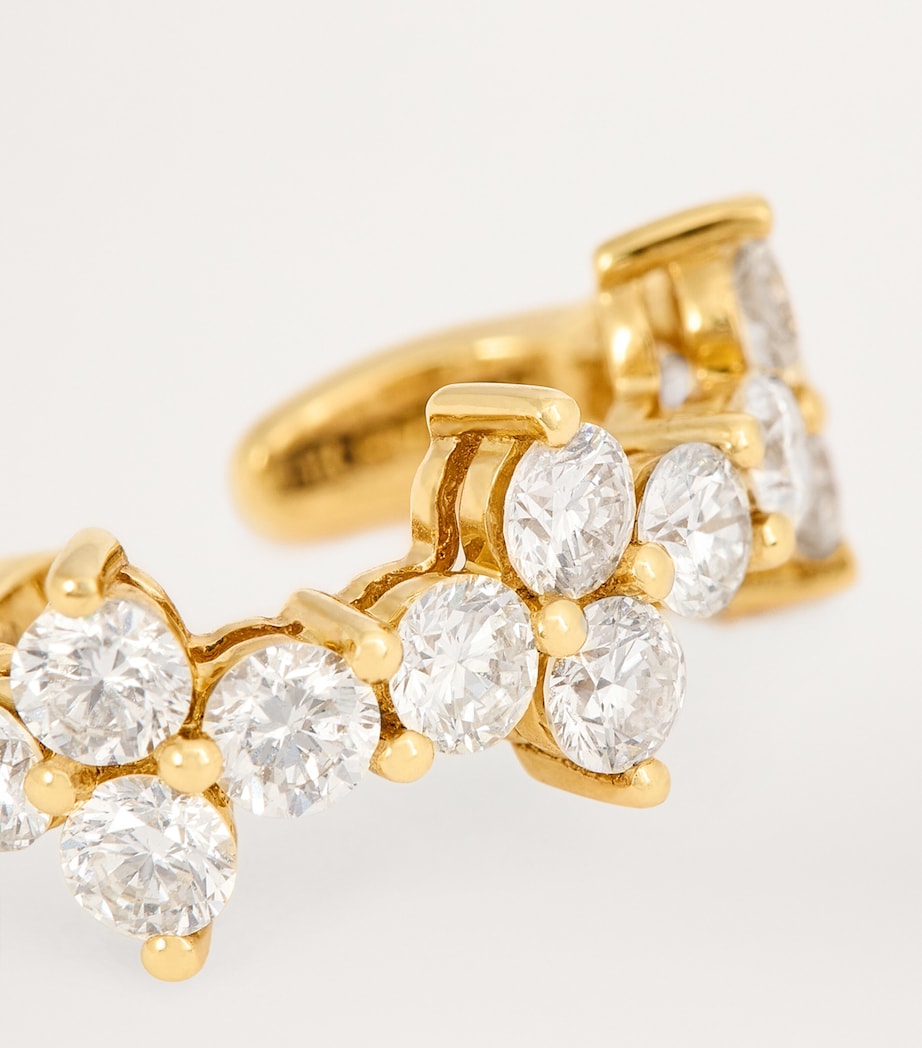 Yellow Gold and Diamond Vivi Ear Cuff YELLOW GOLD Image 5