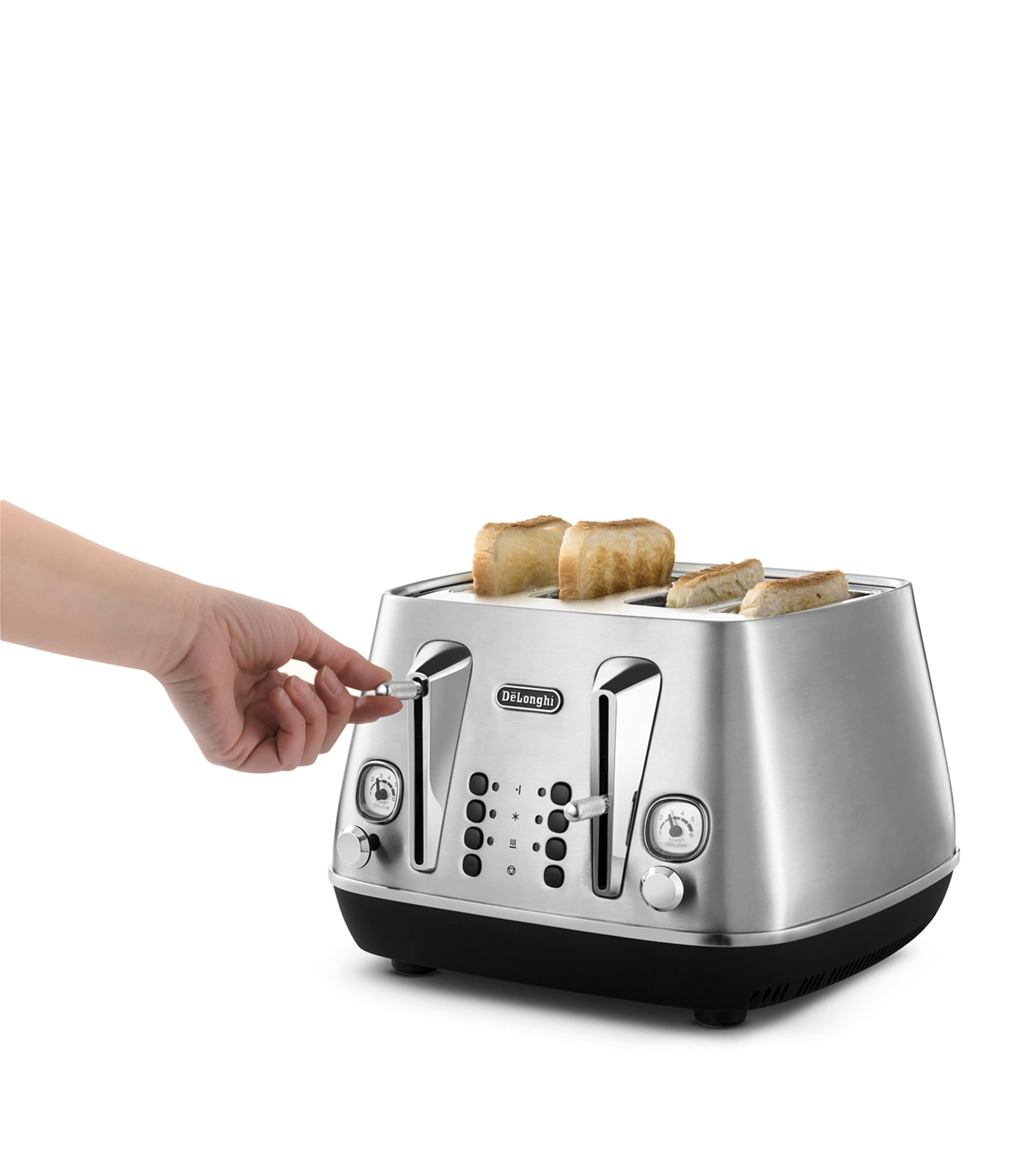 De'Longhi Distinta 4-Slice Toaster | Harrods UK