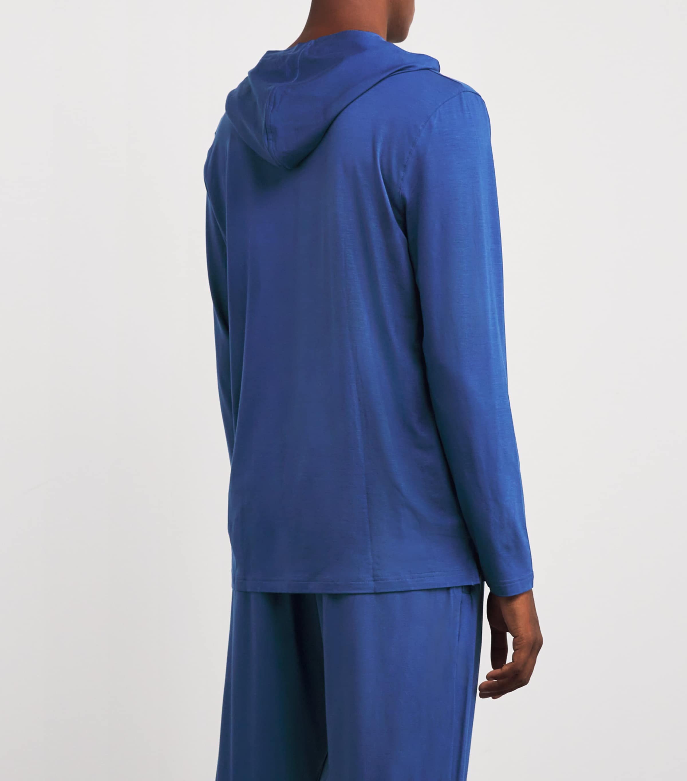 Micromodal Basel Hoodie BLUE Image 4