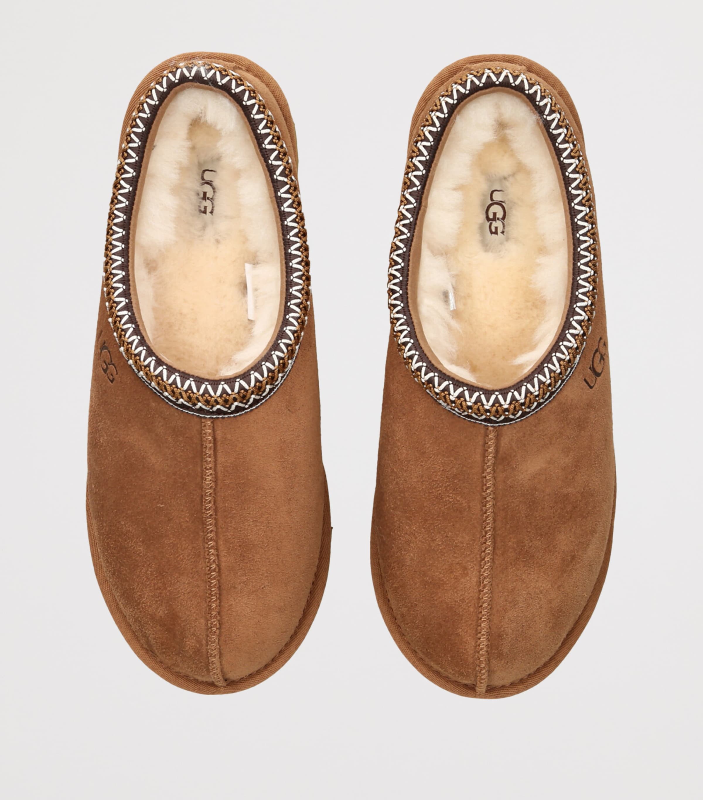 Suede Tasman II Slippers TAN Image 4