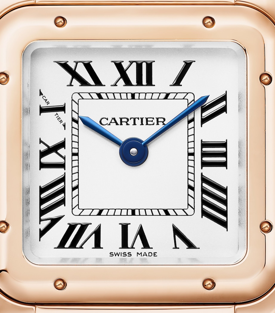 Cartier Small Rose Gold Panthère de Cartier Watch 23mm Silvered Image 7