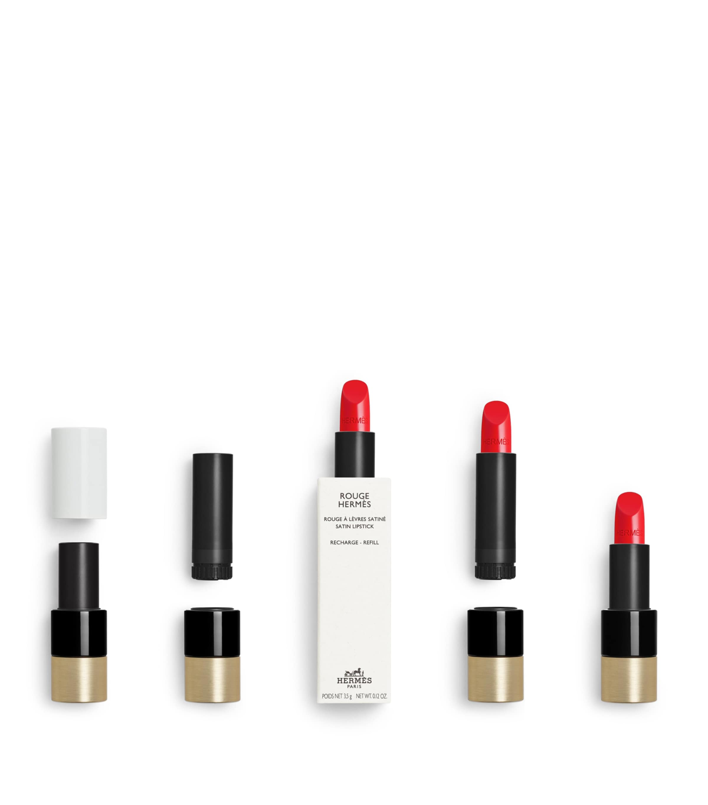 HERMÈS Rouge Hermès Satin Lipstick - 17 Beige Ebloui - Refill | Make-up | Lips | Lipsticks | Designers | HERMÈS HERMÈS Rouge Hermès Satin Lipstick - 17 Beige Ebloui - Refill | Make-up | Lips | Lipsticks | Designers | HERMÈS