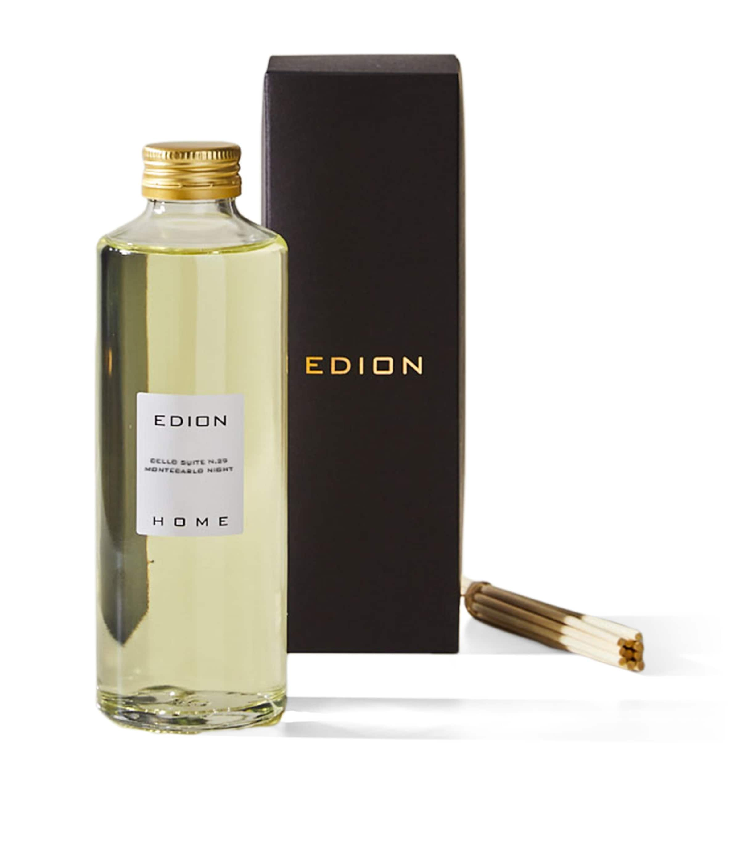 Edion Cello Suite No.29 Montecarlo Night Diffuser - Refill In Gold