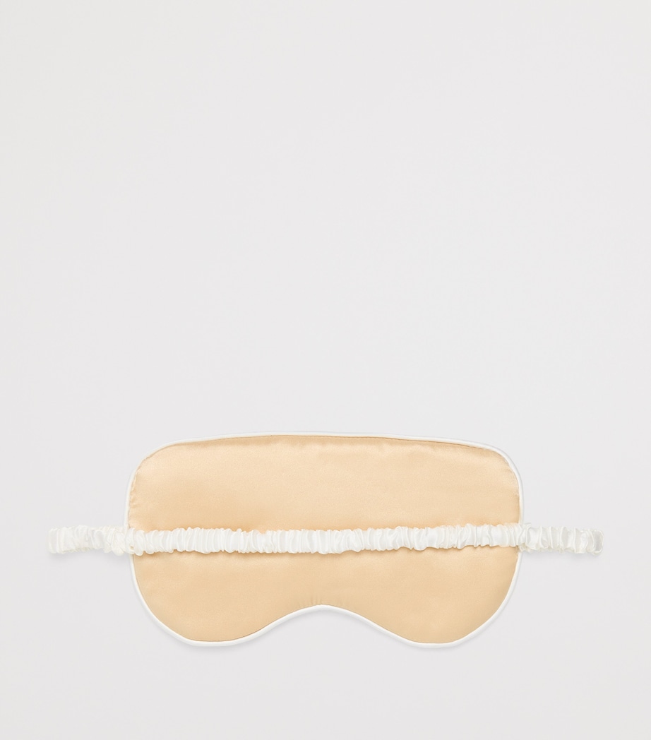 Silk Audrey Eye Mask CARAMEL Image 2