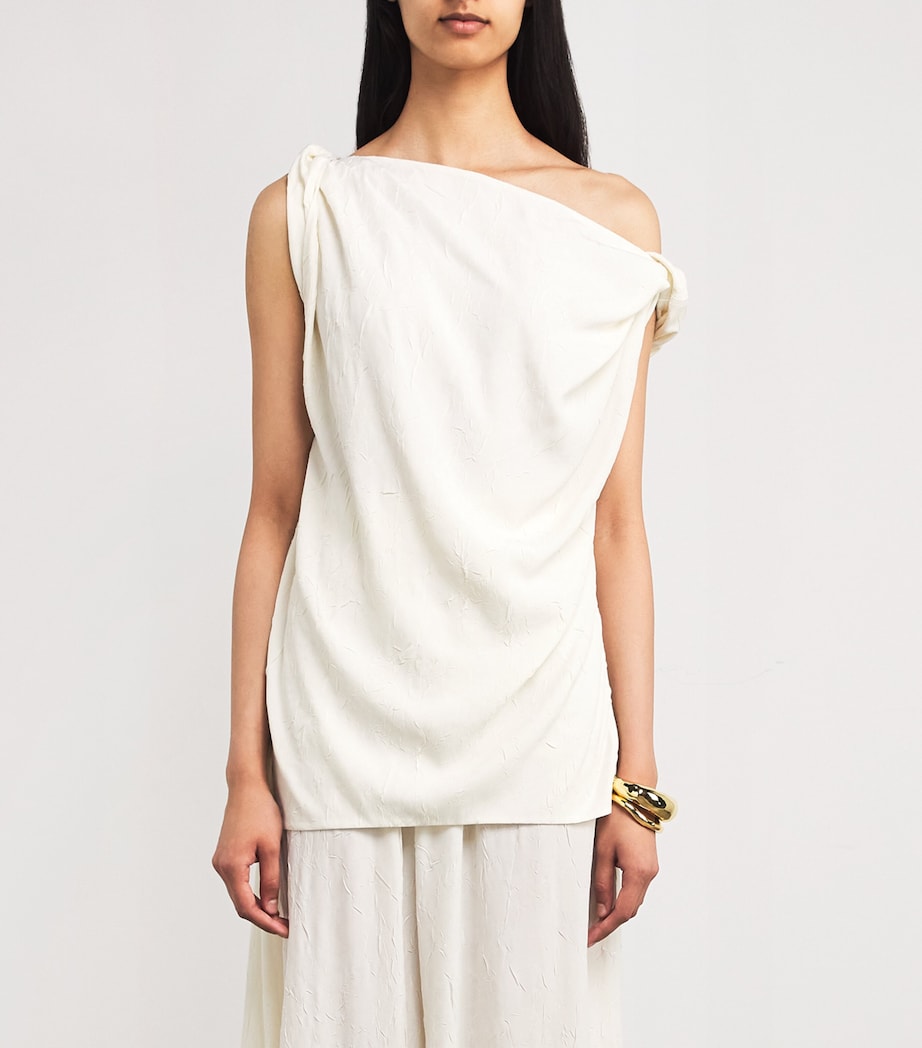 Vespera Twist Top OFF-WHITE Image 3