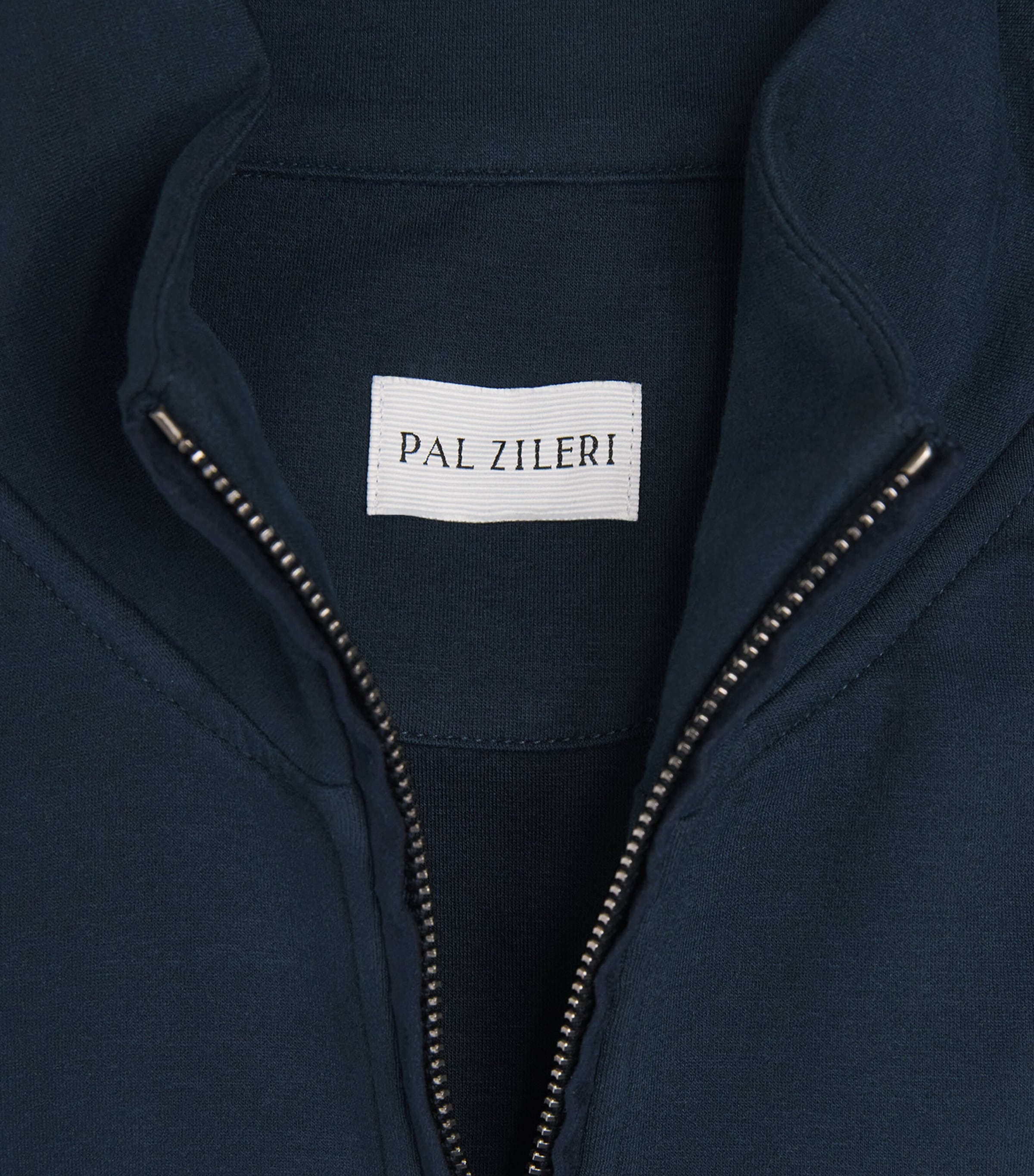 Cotton-Blend Zip-Up Sweatshirt 16 BLUE NAVY Image 5