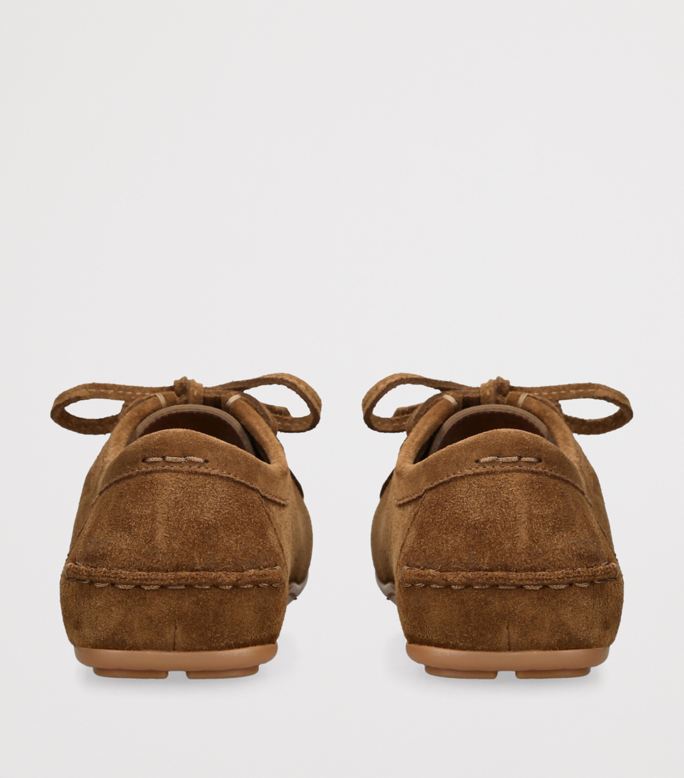 Suede Cleante Driving Shoes TAN Image 2