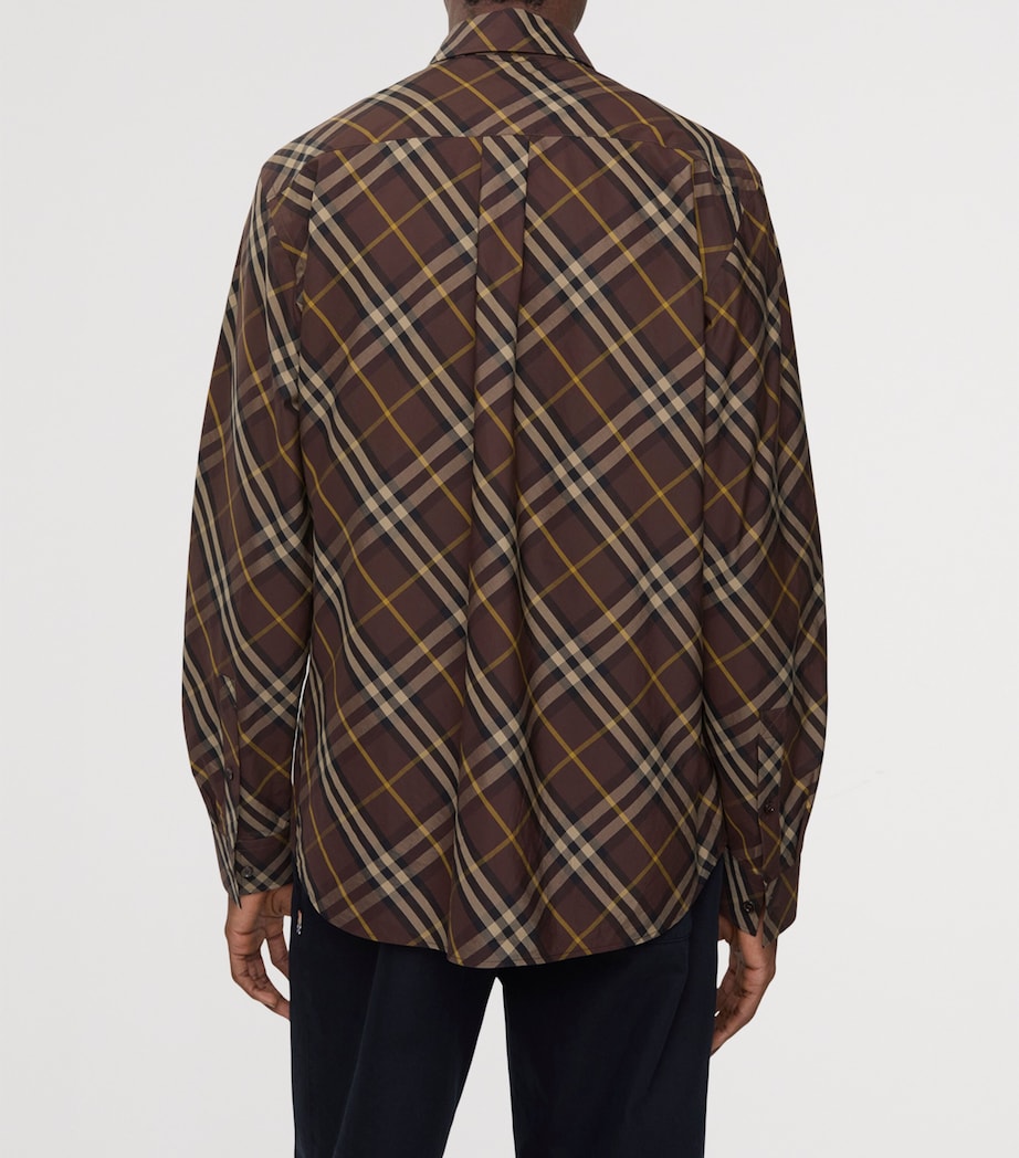 Cotton Check Shirt TRUFFLE IP CHECK Image 3