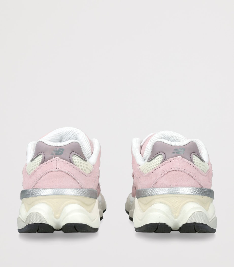 New Balance Kids Suede 9060 Sneakers Pink Comb Image 2