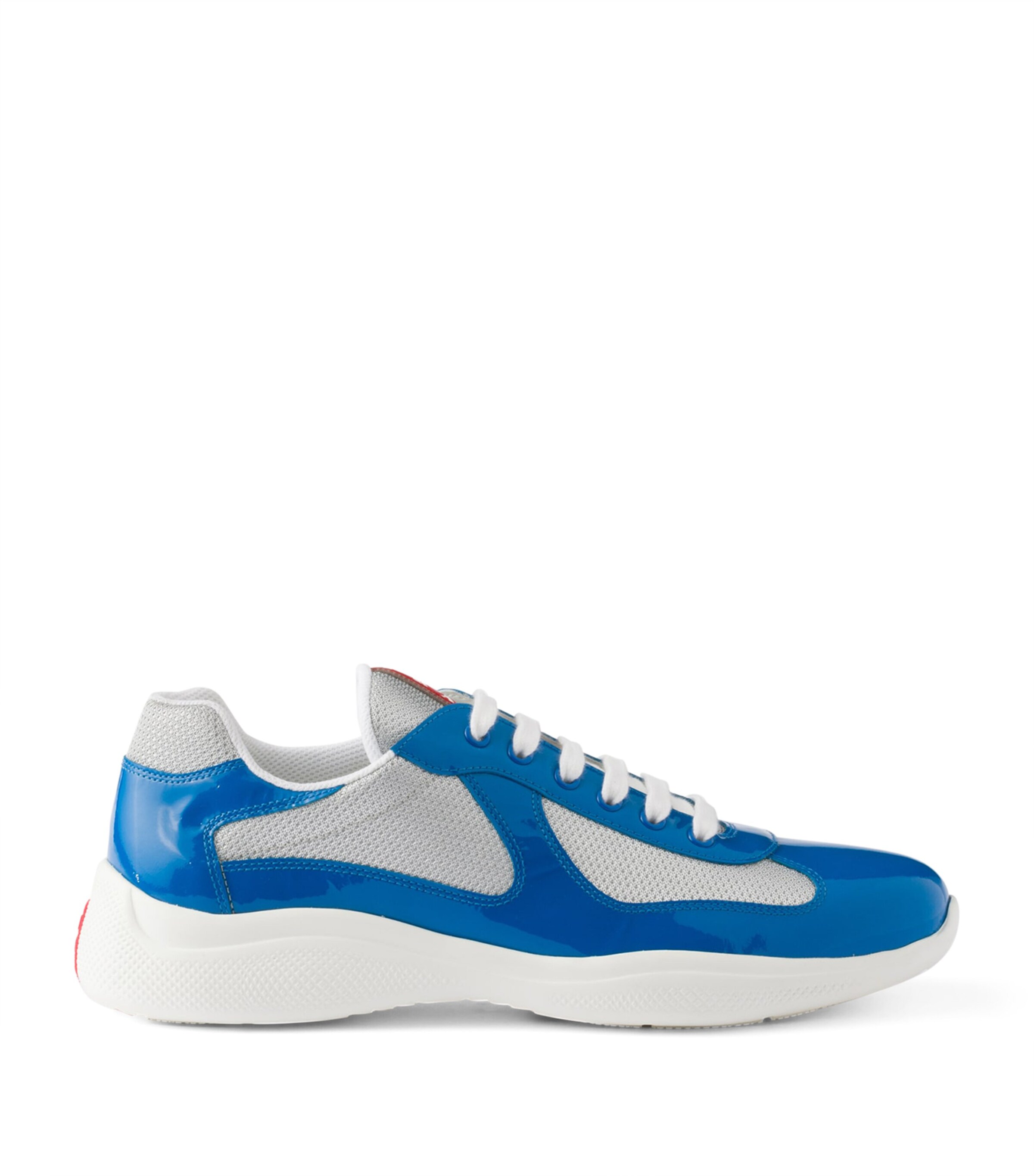 Prada Patent Leather-Blend America's Cup Sneakers Image 1