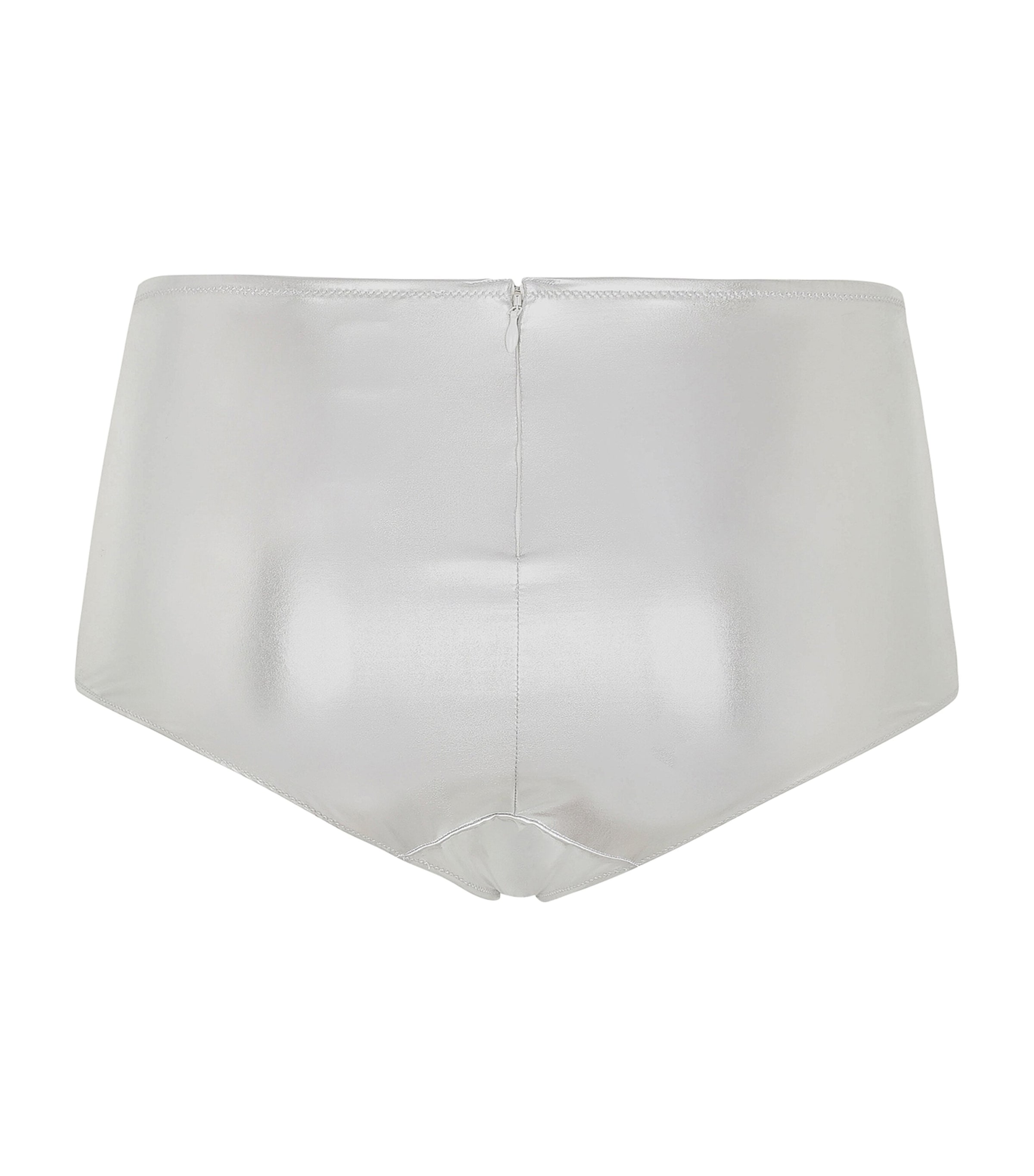 Dolce&Gabbana Womens Foiled Low-Rise Briefs Silver Image 3