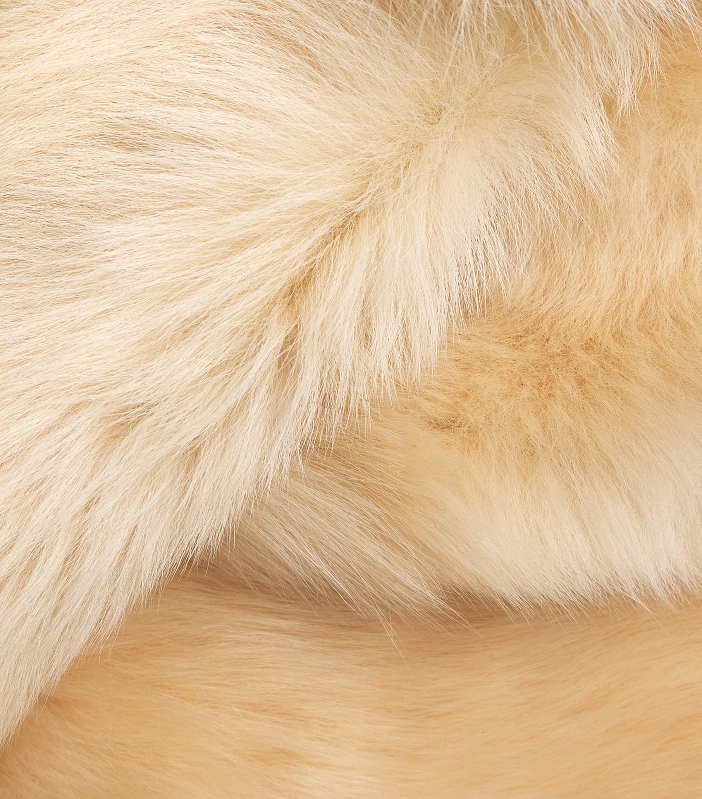 Shearling Evita Long Coat BUTTER Image 5