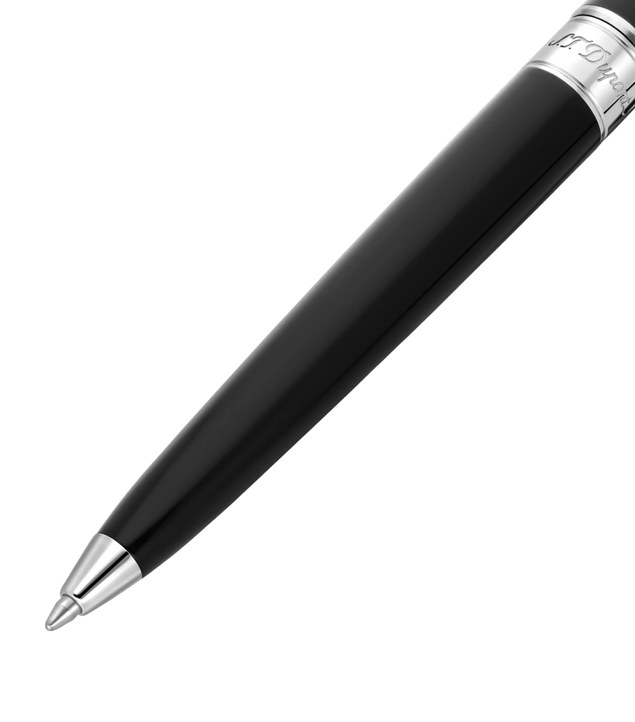 Line D Eternity Ballpoint Pen BLACK/SILVER Image 3