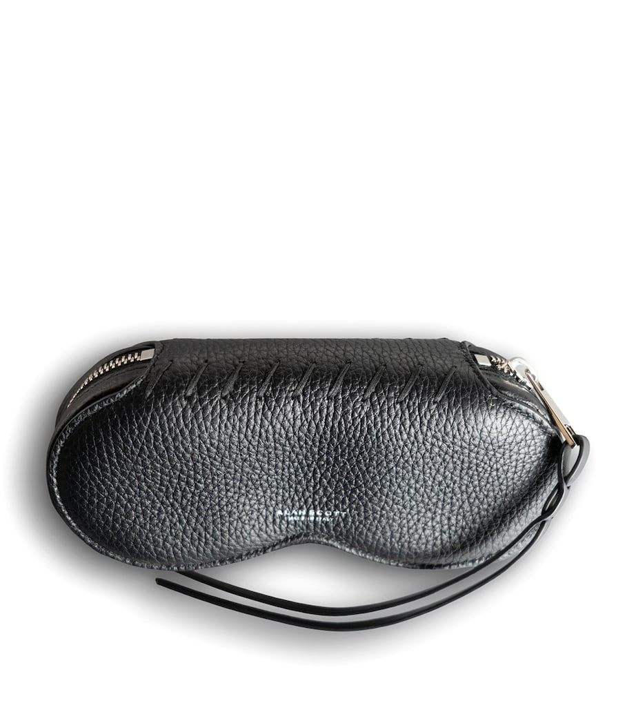 Alan Scott Deerskin Glasses Case Black/black Image 1