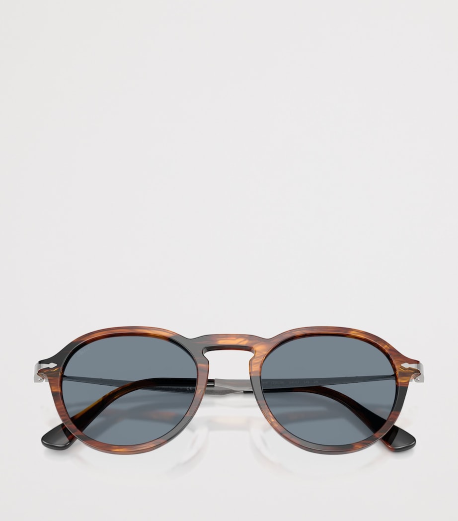 Persol Tortoiseshell Phantos Sunglasses Brown Image 5