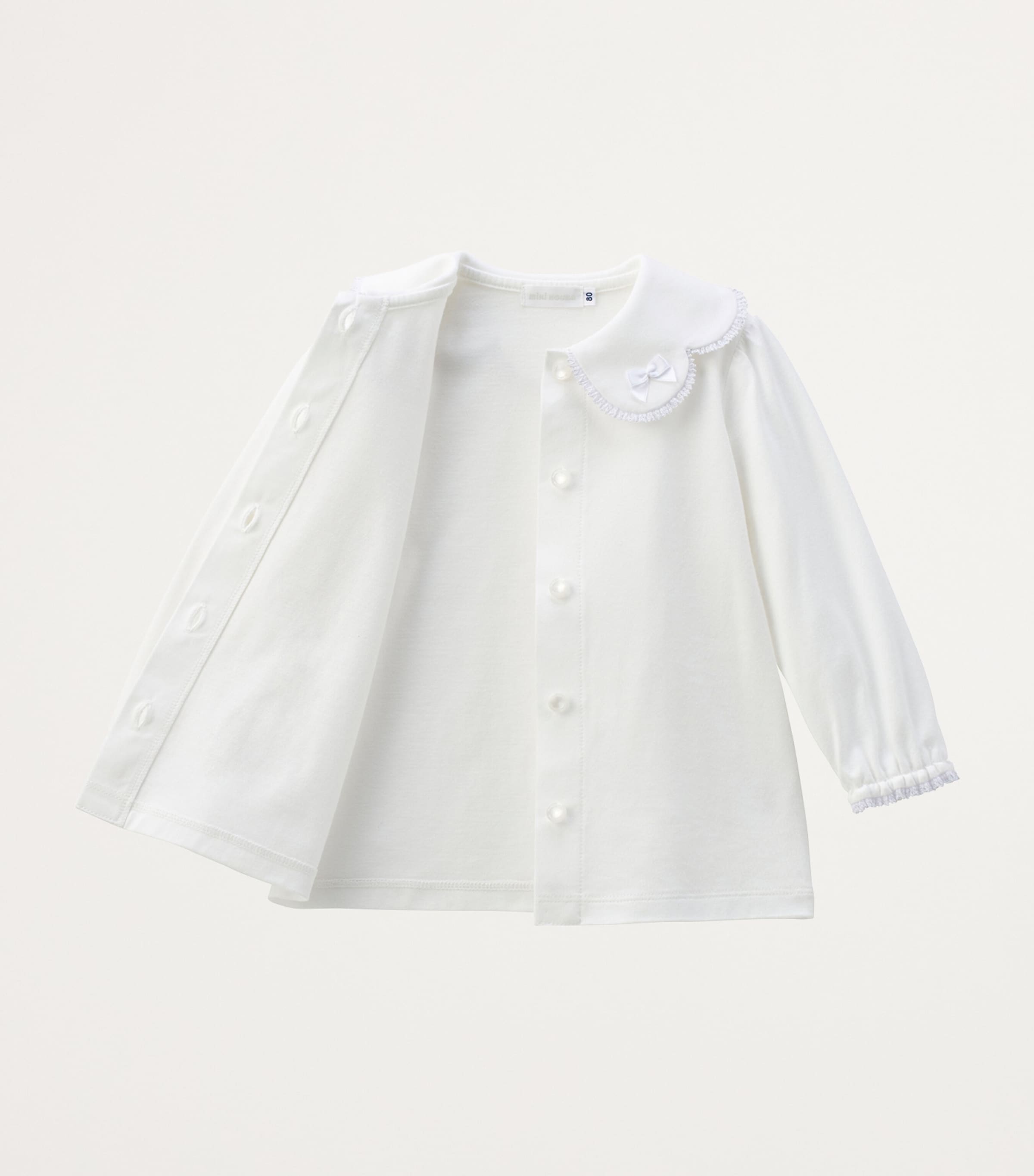 Cotton Long-Sleeve Blouse (2-9 Years) 1 Image 2