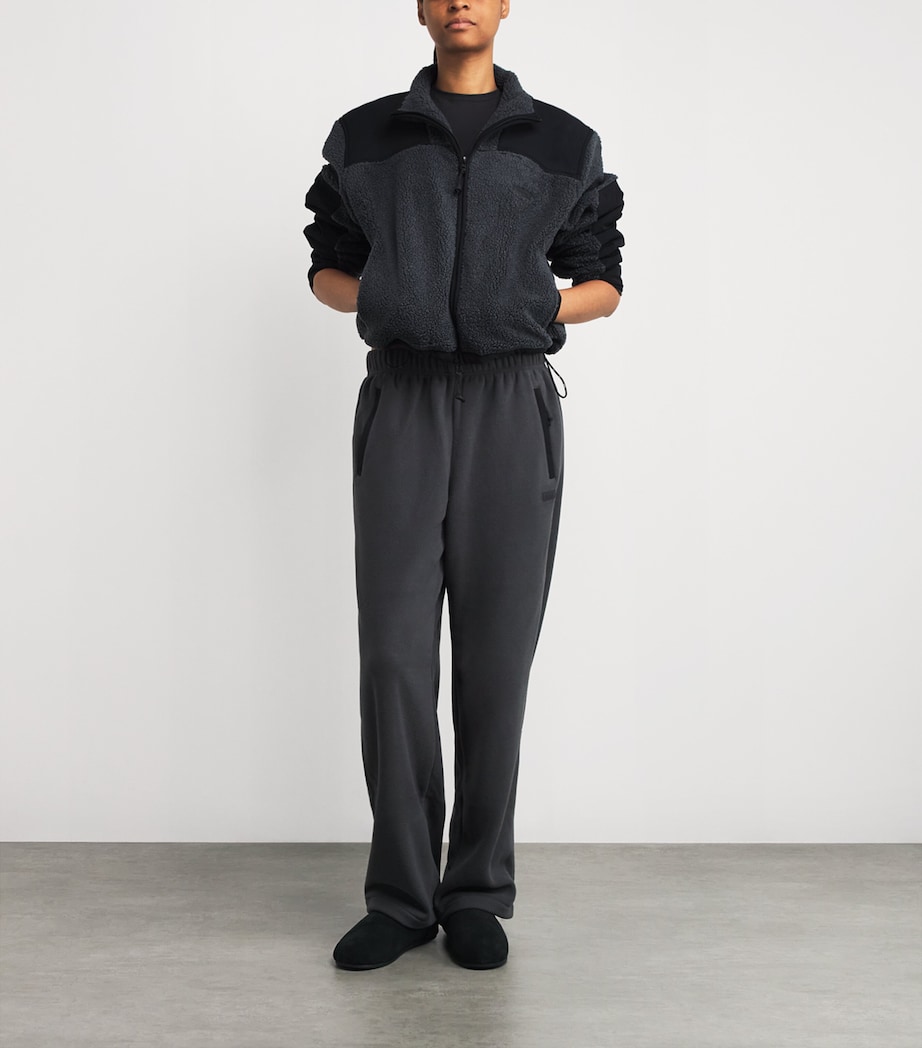 Teddy Boxy Zip-Up Jacket ASH Image 2