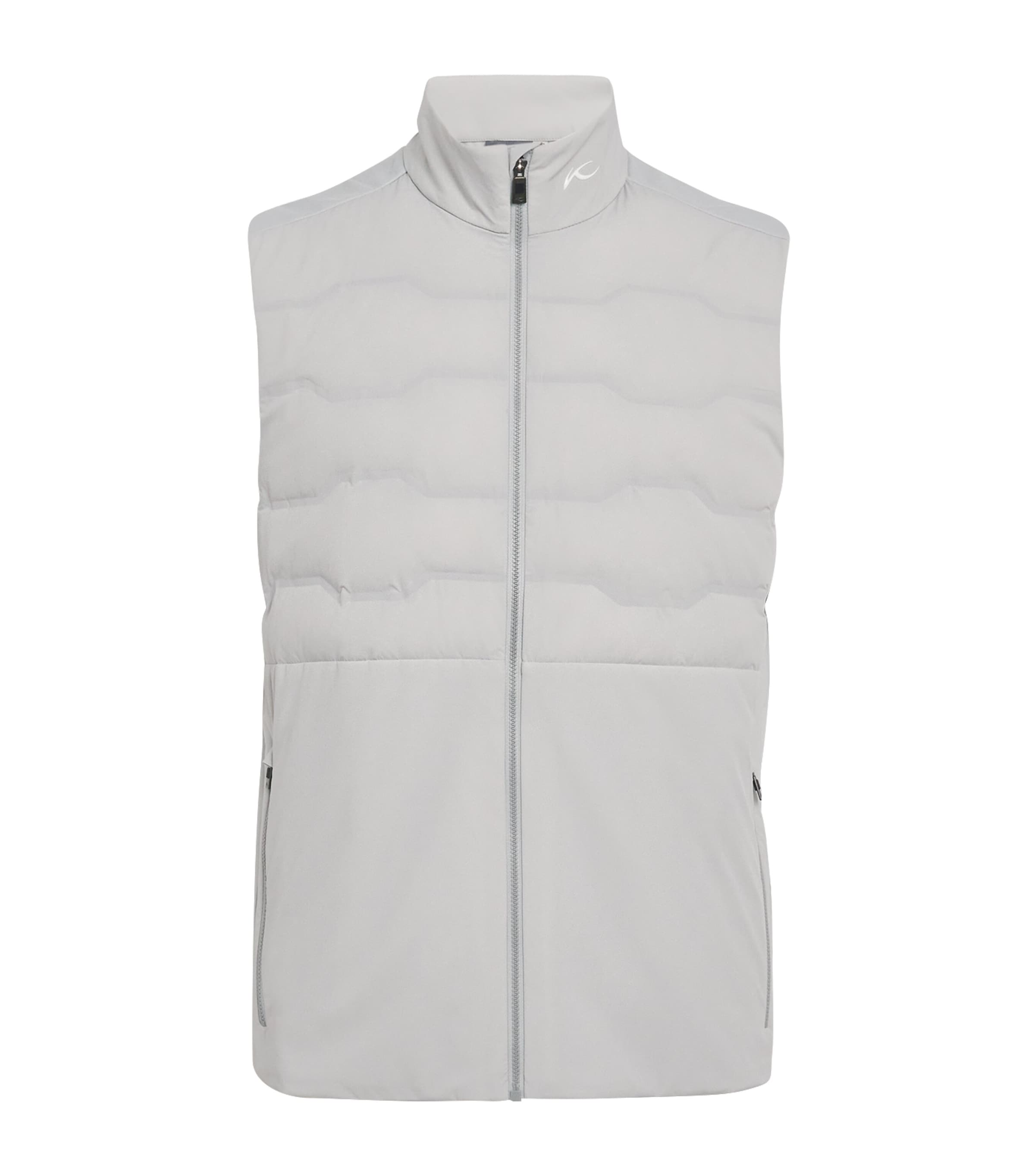 KJUS Mens Regulator Gilet Alloy Image 1
