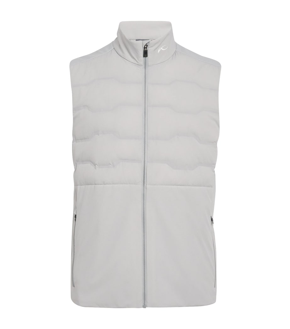 KJUS Mens Regulator Gilet Alloy Image 1