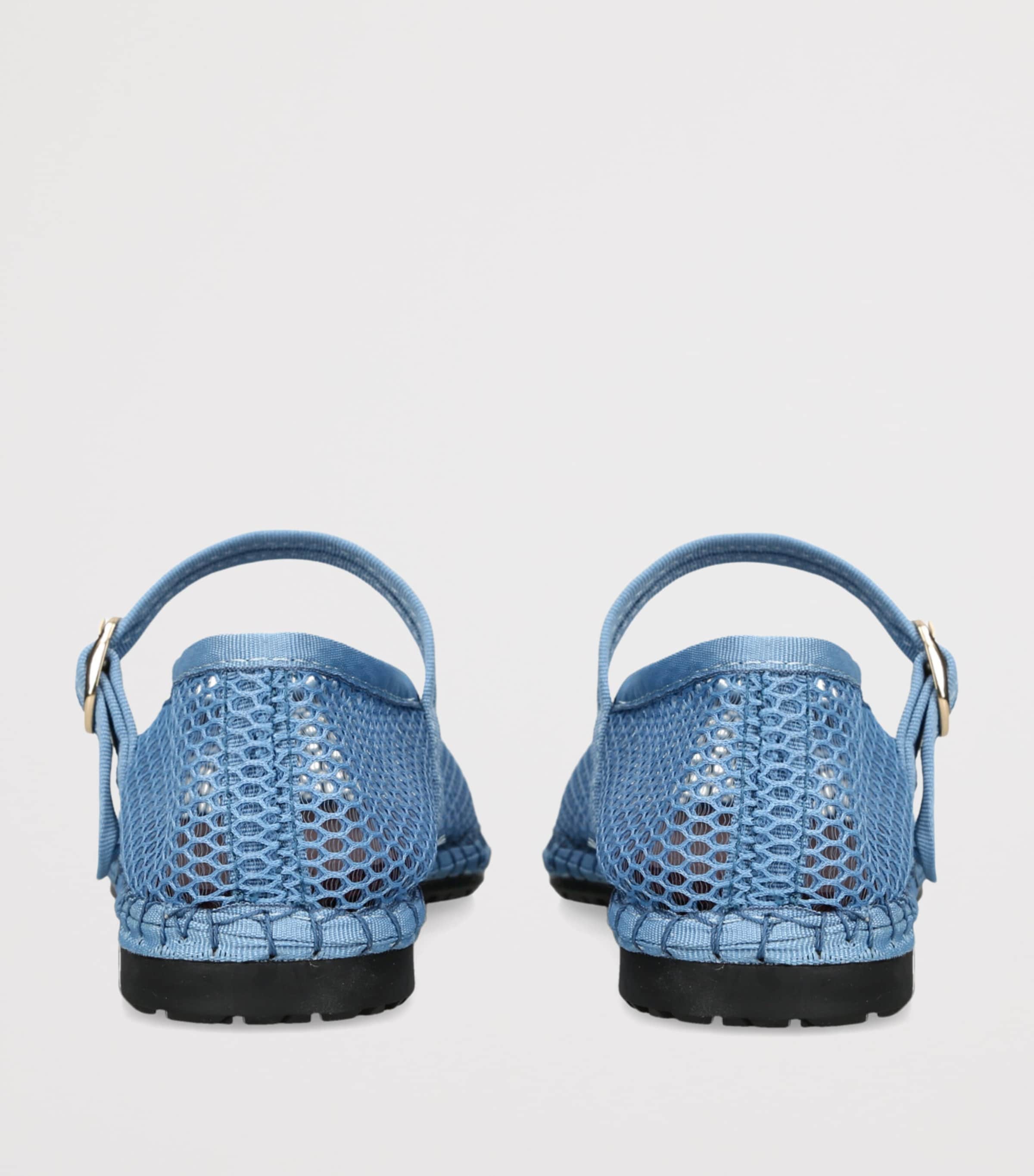 Mesh Isabella Ballet Flats BLUE Image 2