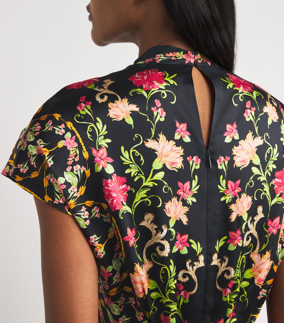 Silk Fabienne Maxi Dress 103 2343-SANDOL NOIR Image 6