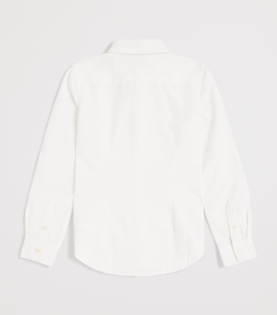 Cotton Logo Shirt (7-16 Years) WHITE Image 2