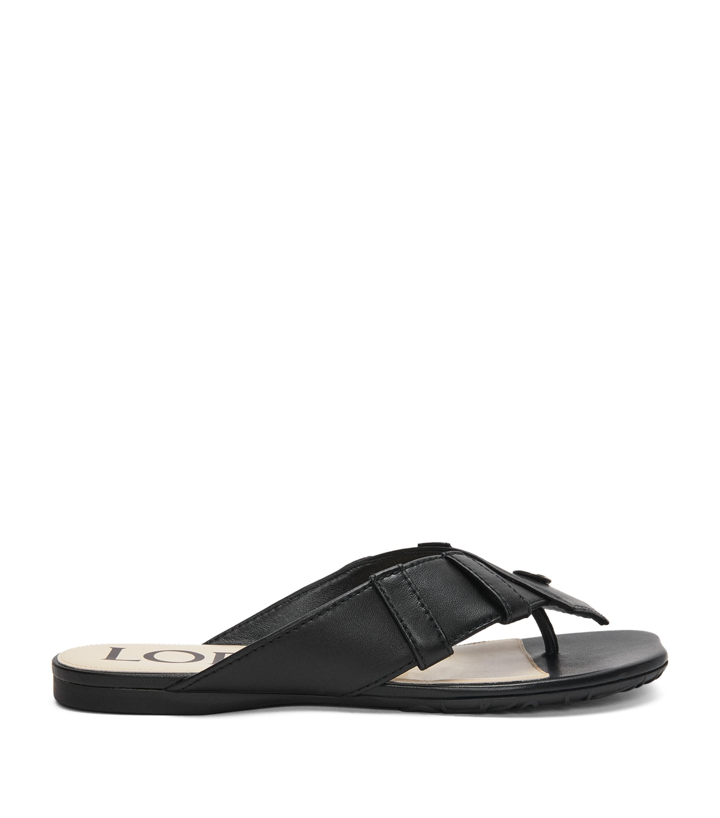 LOEWE TOY PANTA TOE POST SANDALS 