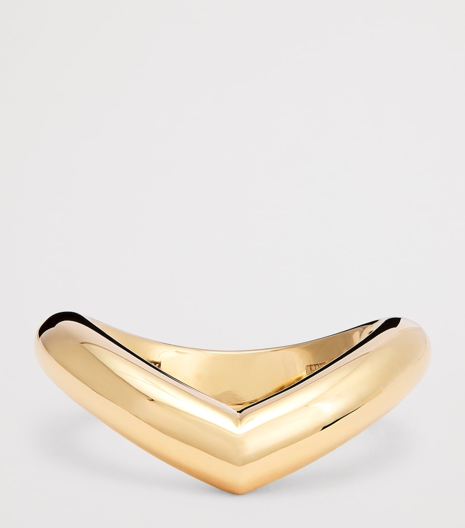 Yellow Gold Drop Link Ring YELLOW GOLD Image 4