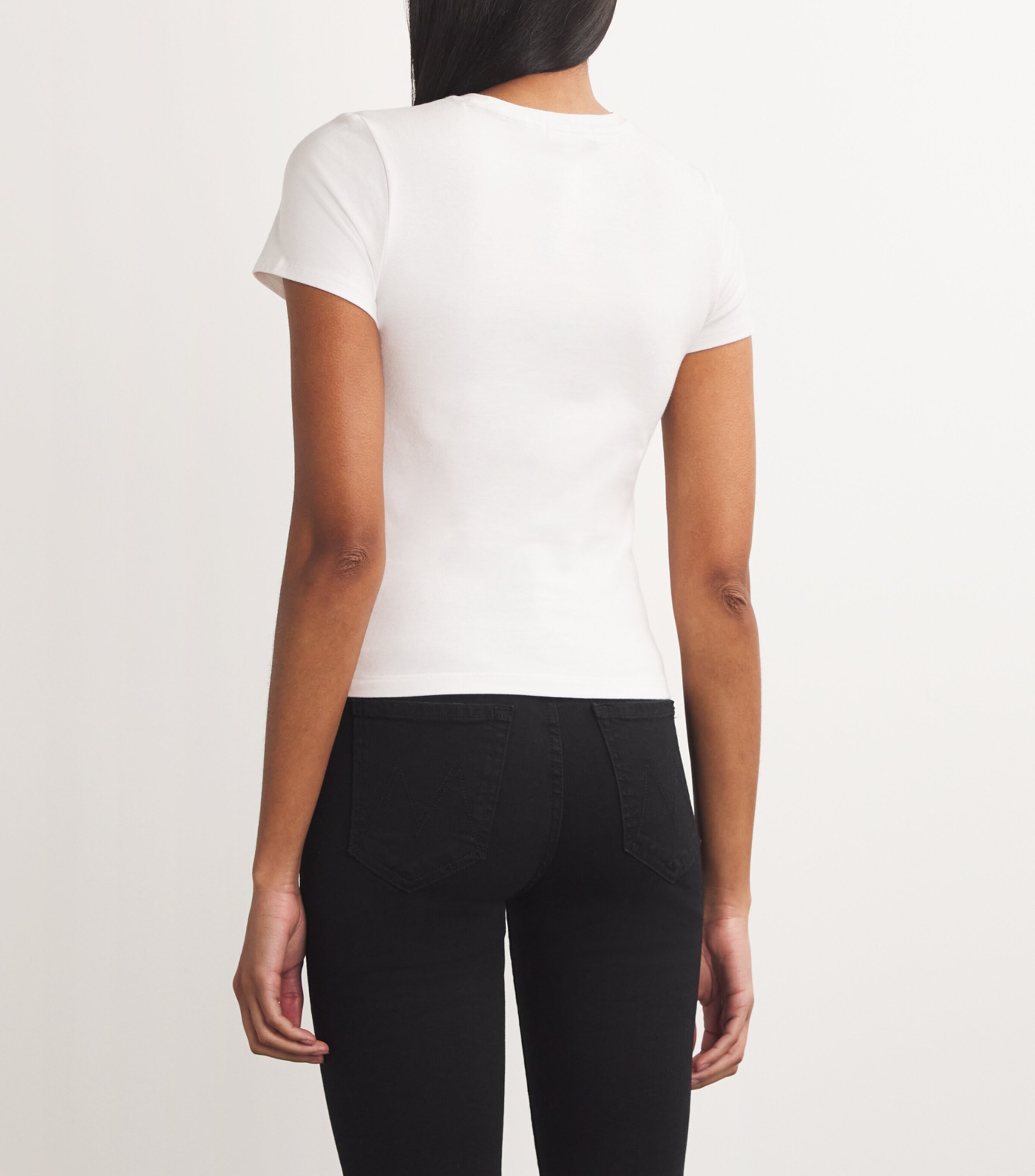 Stretch-Cotton Baby T-Shirt WHITE001 Image 4